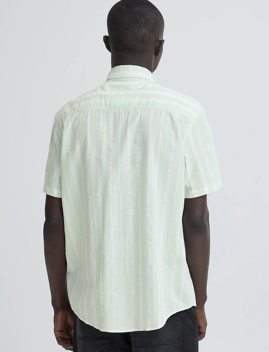 Blend - BHAVIK - randiga skjortor - fair green - 3