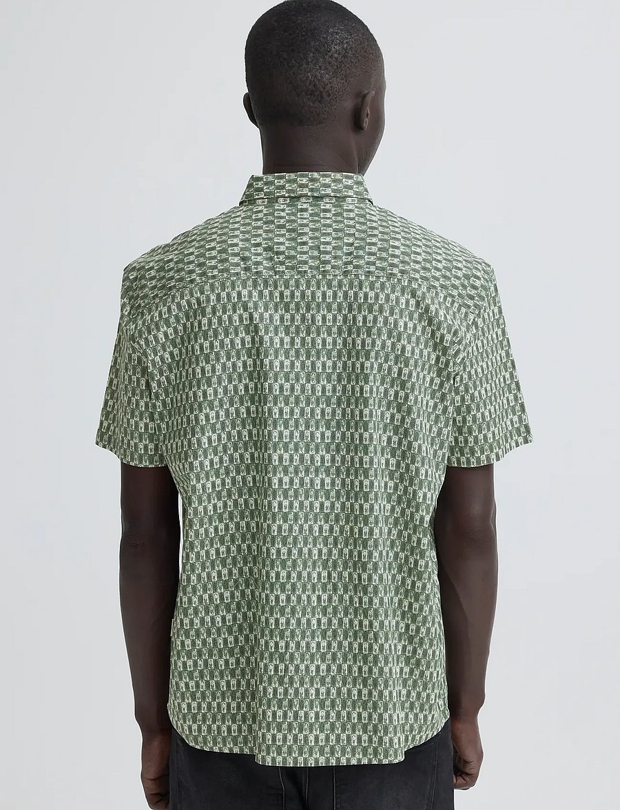 Blend - BHAMIR SHIRT - gemusterte hemden - duck green - 3