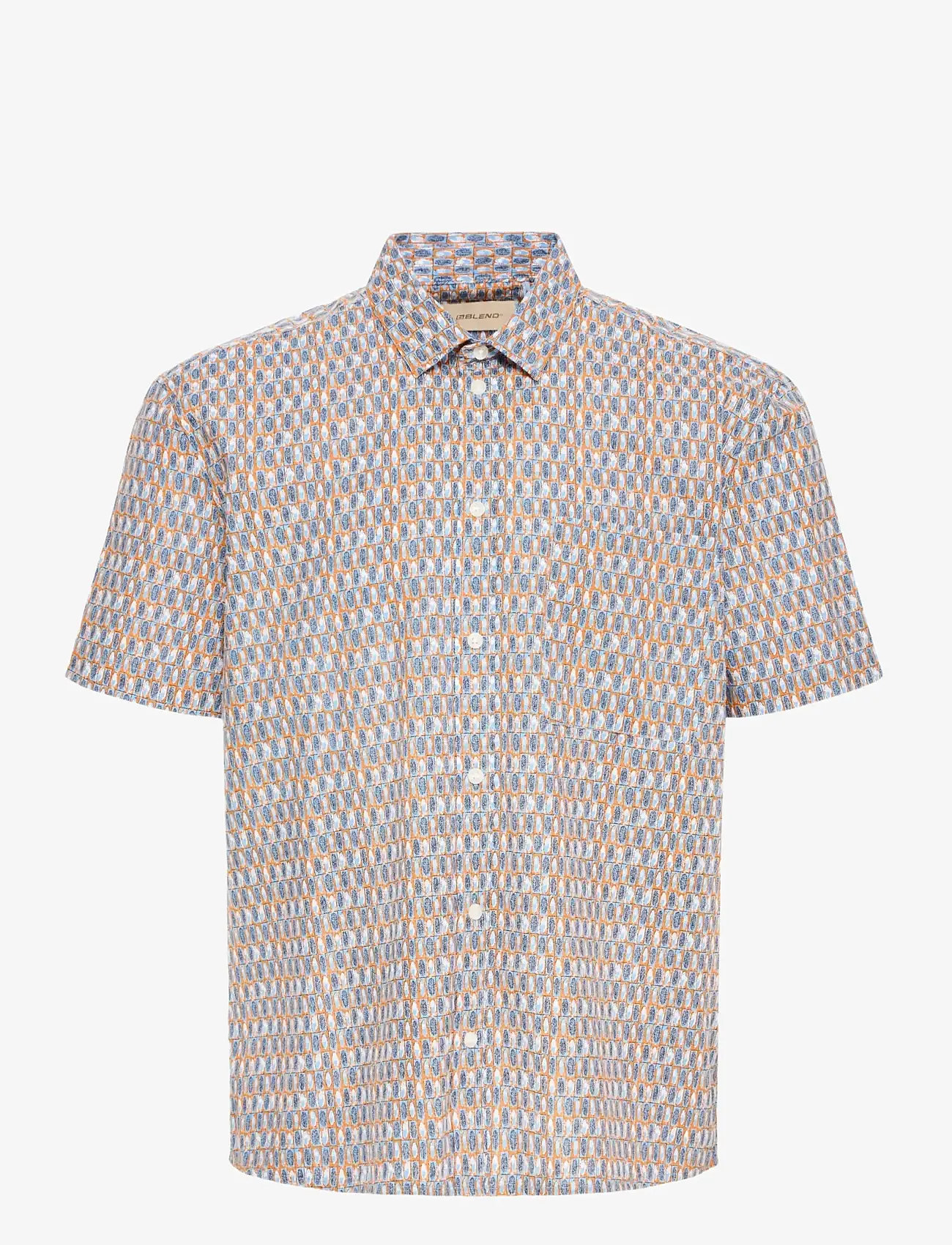 Blend - BHAMIR SHIRT - mustriga särgid - lichen blue - 1