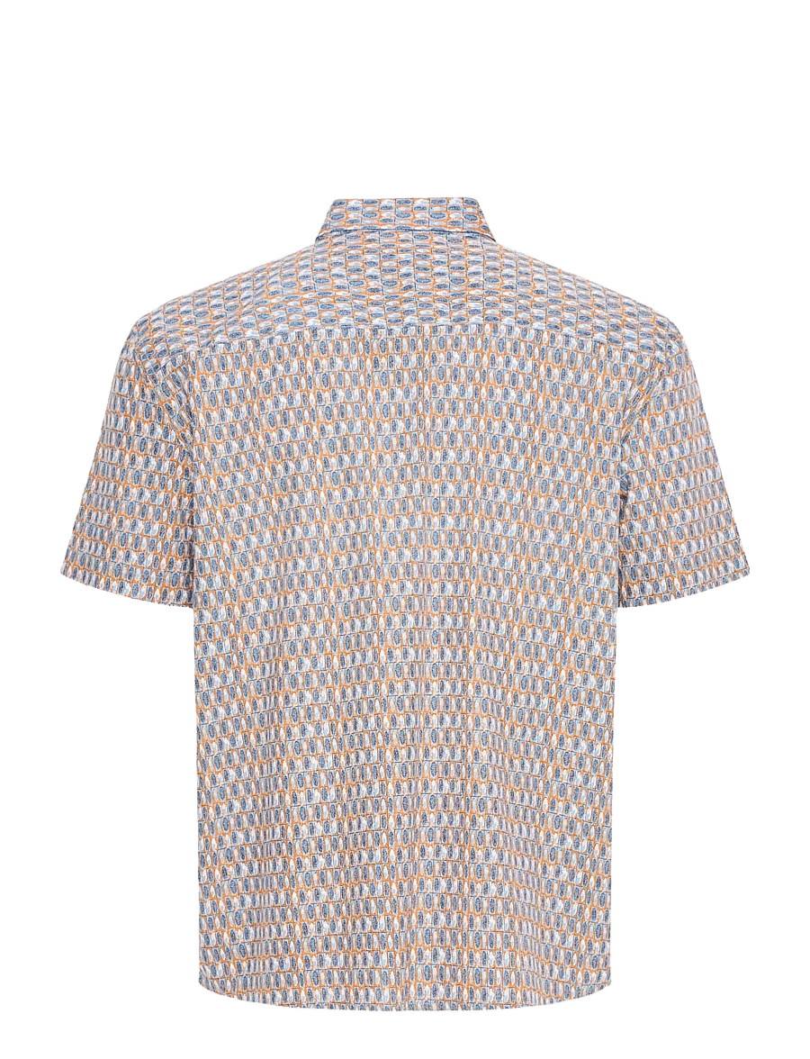 Blend - BHAMIR SHIRT - gemusterte hemden - lichen blue - 2