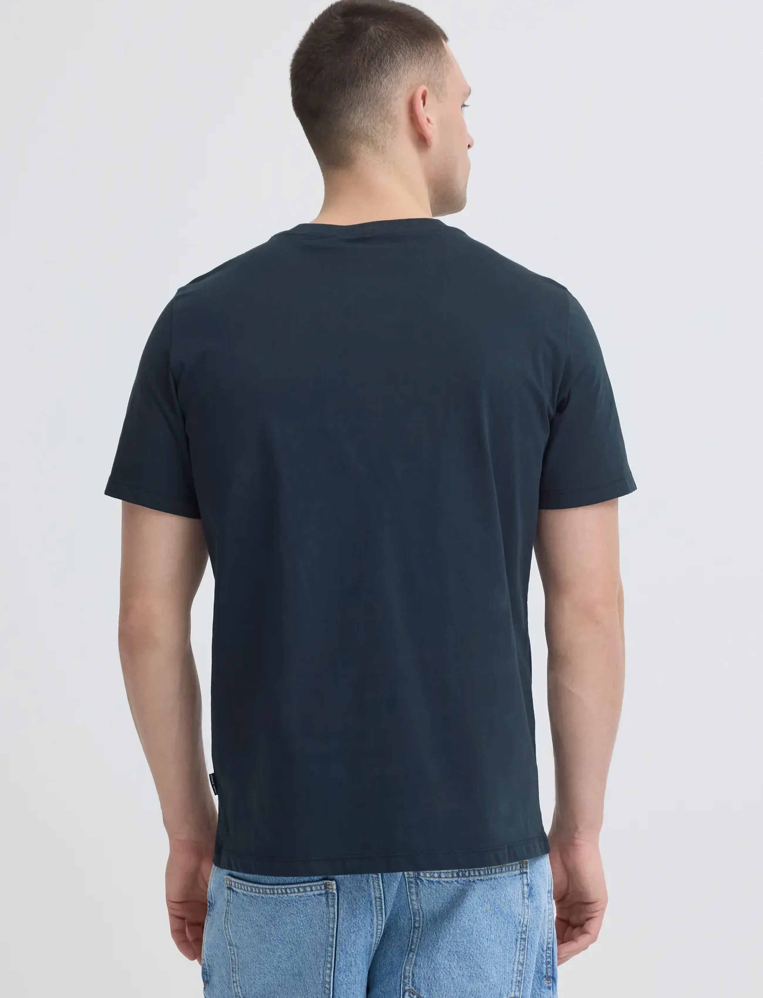 Blend - BHKALLE LOGO S/S TEE - short-sleeved t-shirts - salute - 3