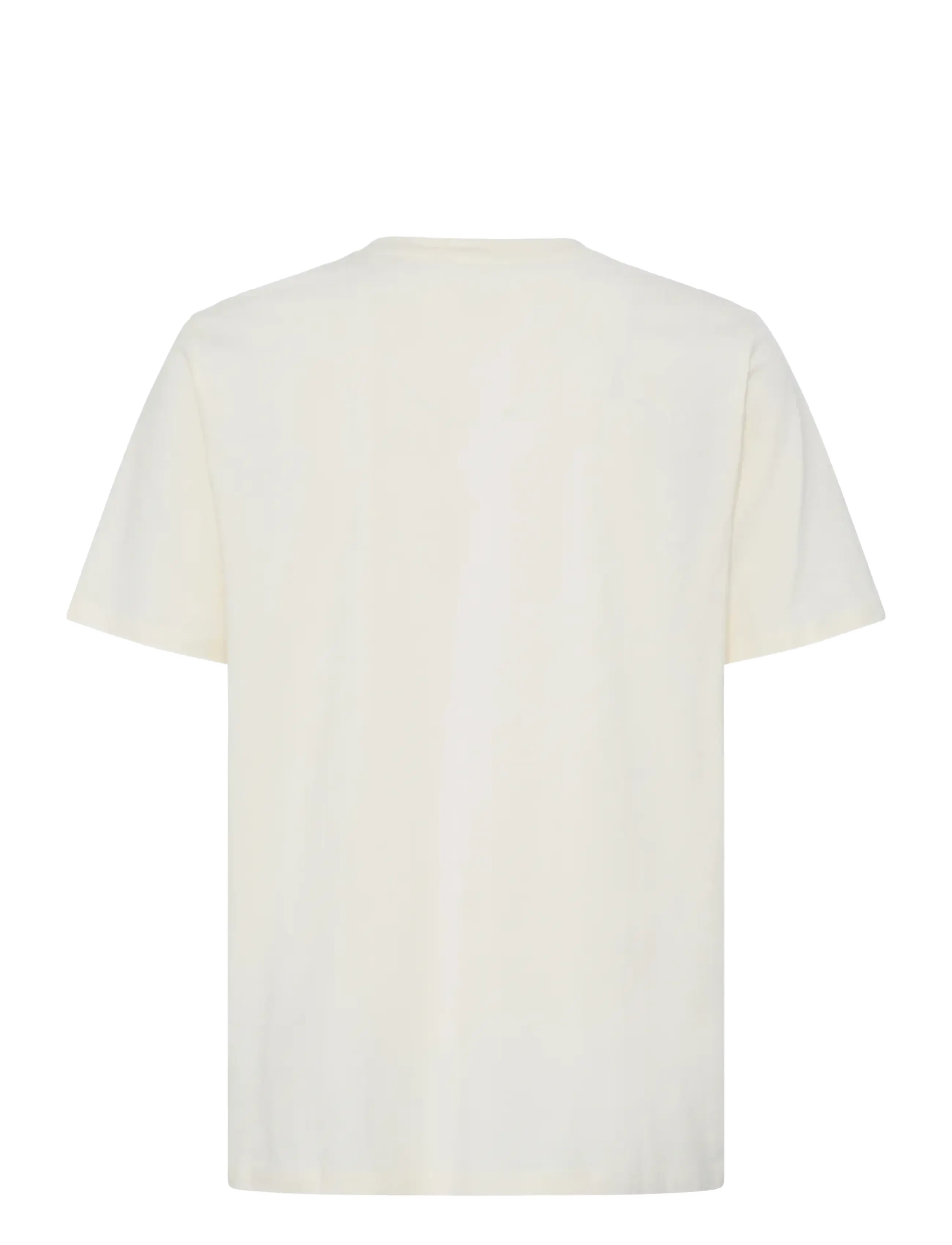 Blend - BHKALLE LOGO S/S TEE - kurzärmelig - vanilla ice - 2