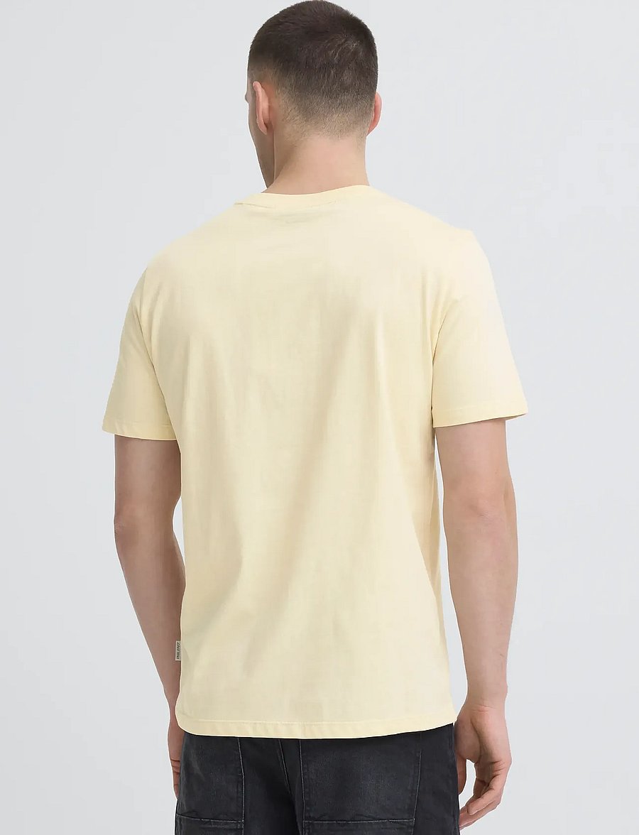 Blend - BHKNUT LOGO S/S TEE - lühikeste varrukatega t-särgid - bleachedsand - 3