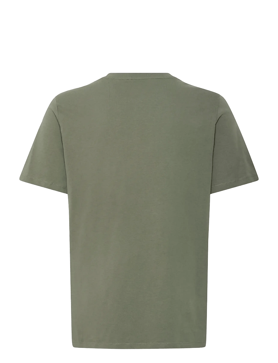 Blend - BHKNUT LOGO S/S TEE - kurzärmelige t-shirts - dusty olive - 2