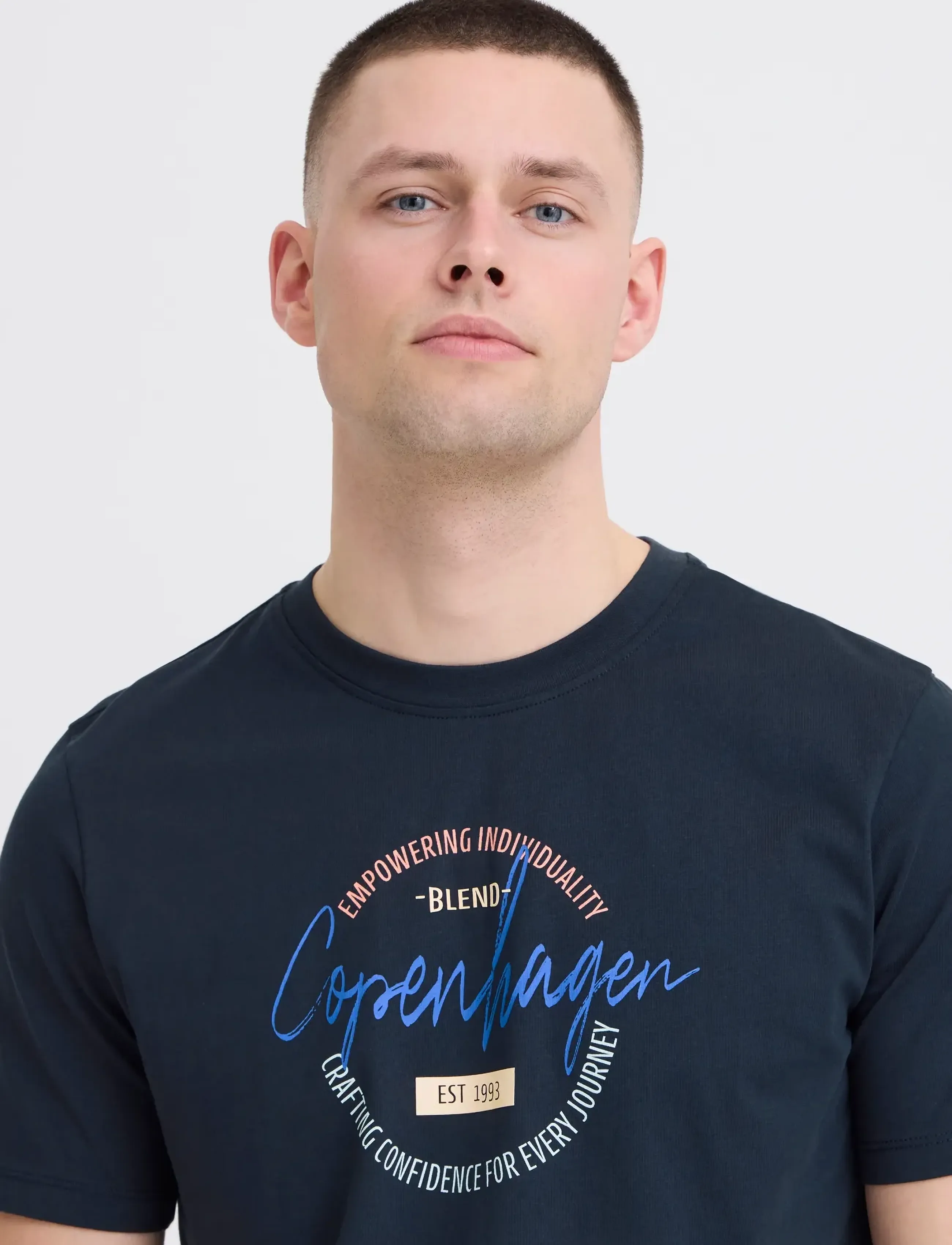 Blend - BHKNUT LOGO S/S TEE - short-sleeved t-shirts - salute - 4