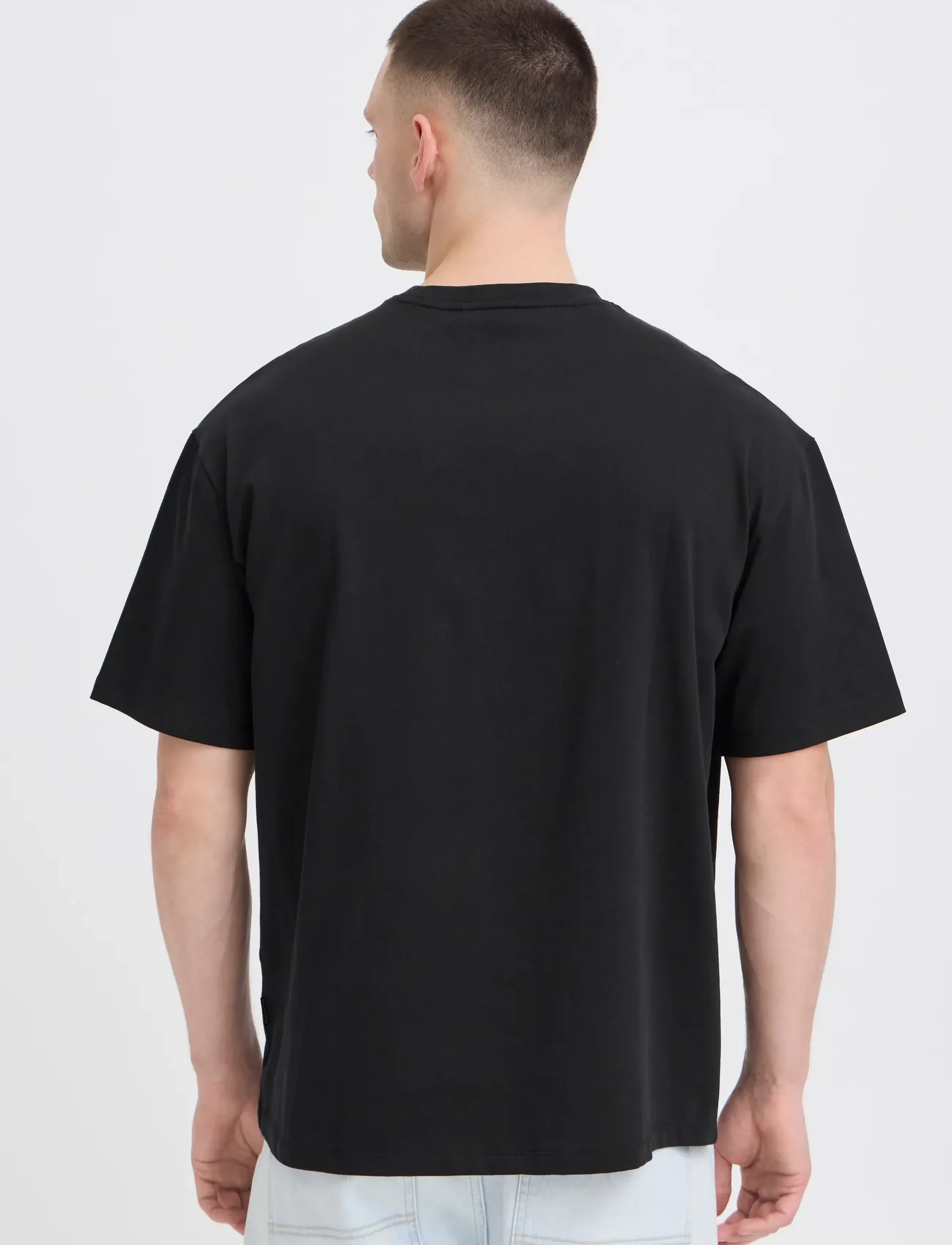 Blend - BHKYROS GRAPHIC S/S TEE - kurzärmelig - black beauty - 3