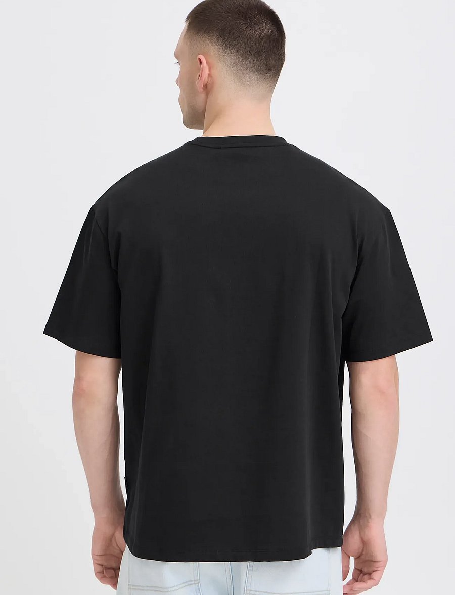 Blend - BHKYROS GRAPHIC S/S TEE - kurzärmelig - black beauty - 3