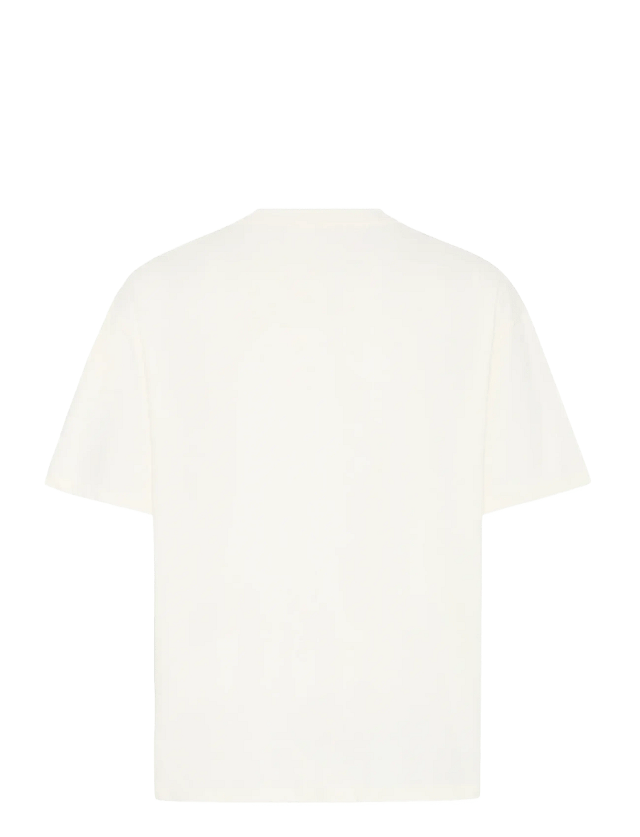 Blend - BHKYROS GRAPHIC S/S TEE - kurzärmelig - vanilla ice - 2