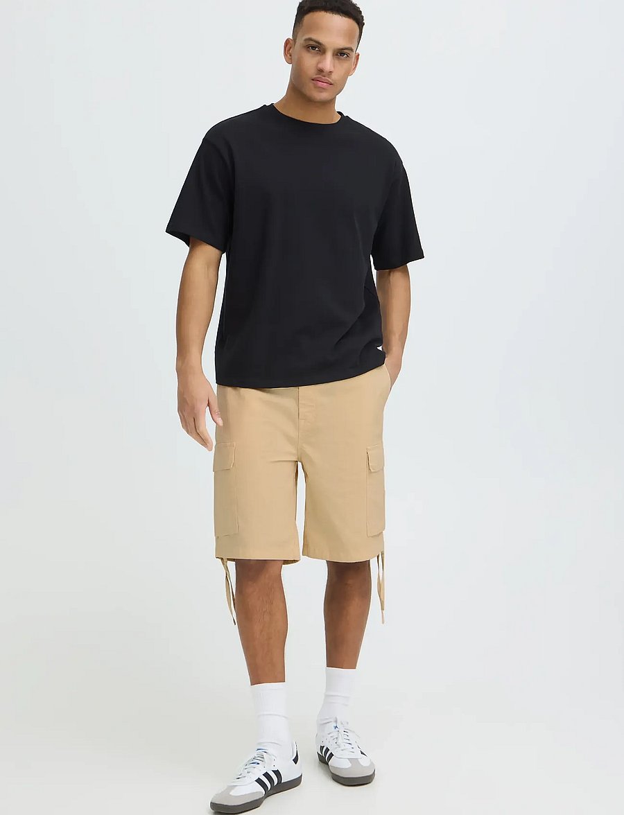 Blend - BHMAXIM RELX MINIRIB CARGO - cargoshorts - bleached sand - 0