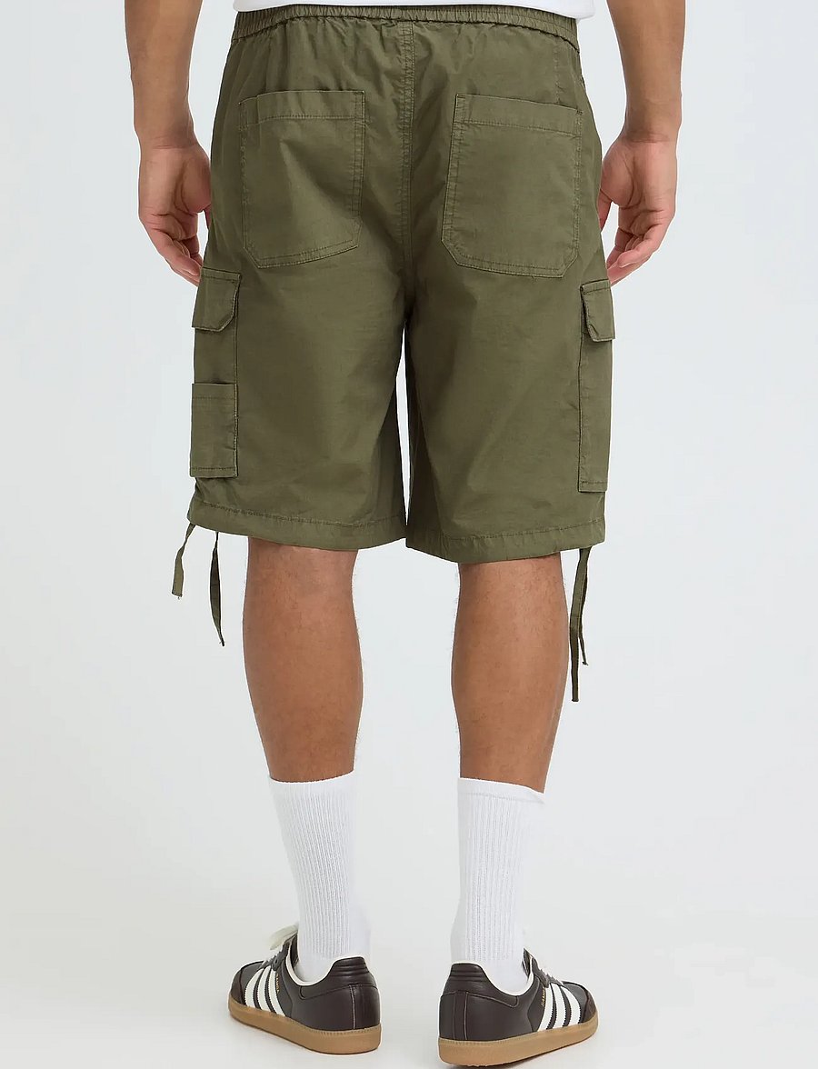 Blend - BHMAXIM RELX MINIRIB CARGO - lühikesed kargopüksid - dusty olive - 4