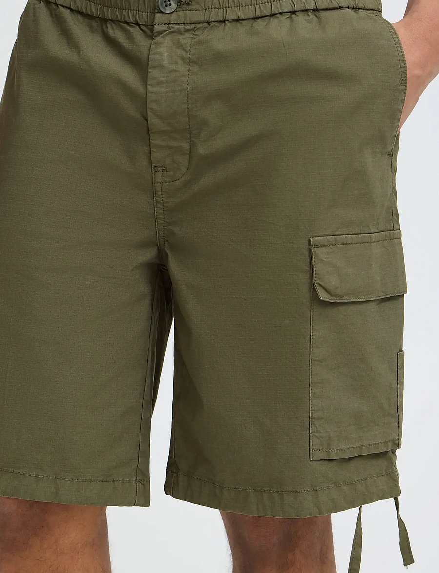 Blend - BHMAXIM RELX MINIRIB CARGO - lühikesed kargopüksid - dusty olive - 5