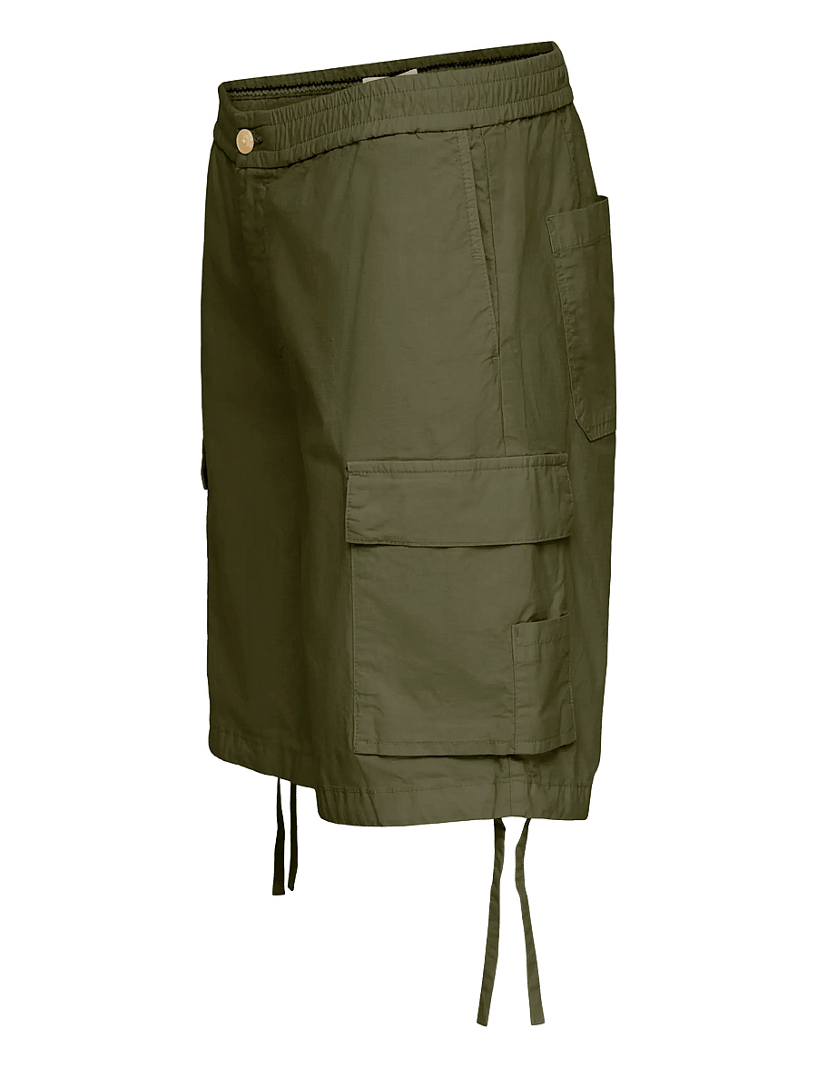 Blend - BHMAXIM RELX MINIRIB CARGO - lühikesed kargopüksid - dusty olive - 3