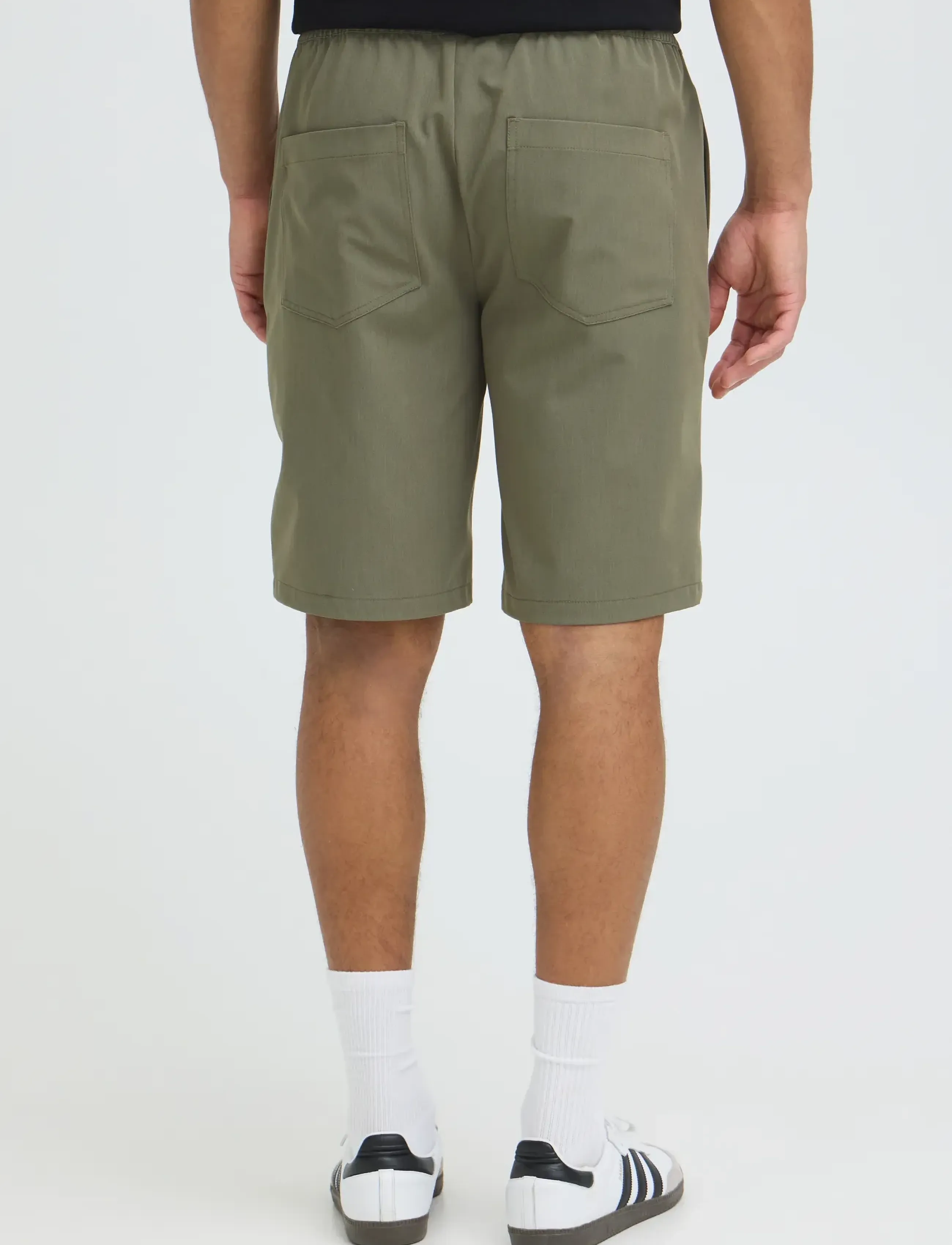 Blend - BHMARCO REG EASYPULL WOVENS - casual shorts - dusty olive - 3