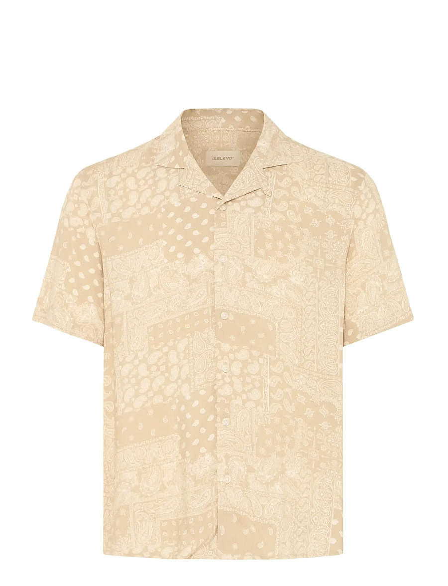 Blend - BHASLAK SHIRT PRINT - mönstrade skjortor - crockery - 1
