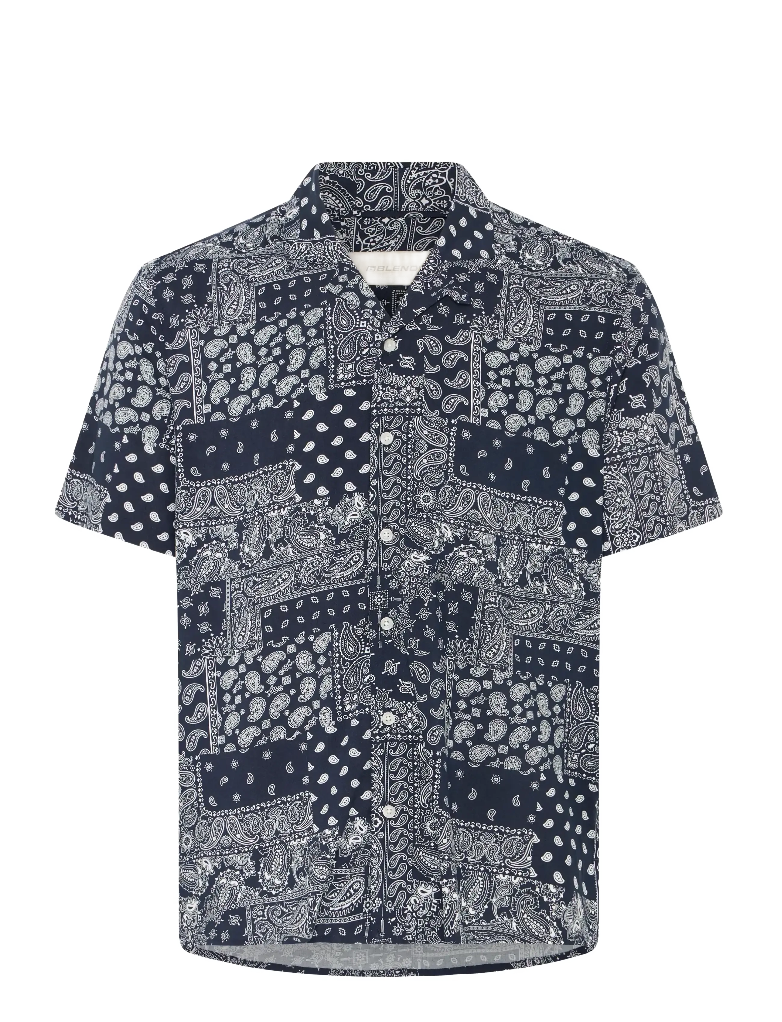 BLEND Bhaslak Shirt Print Navy - XL - Herren