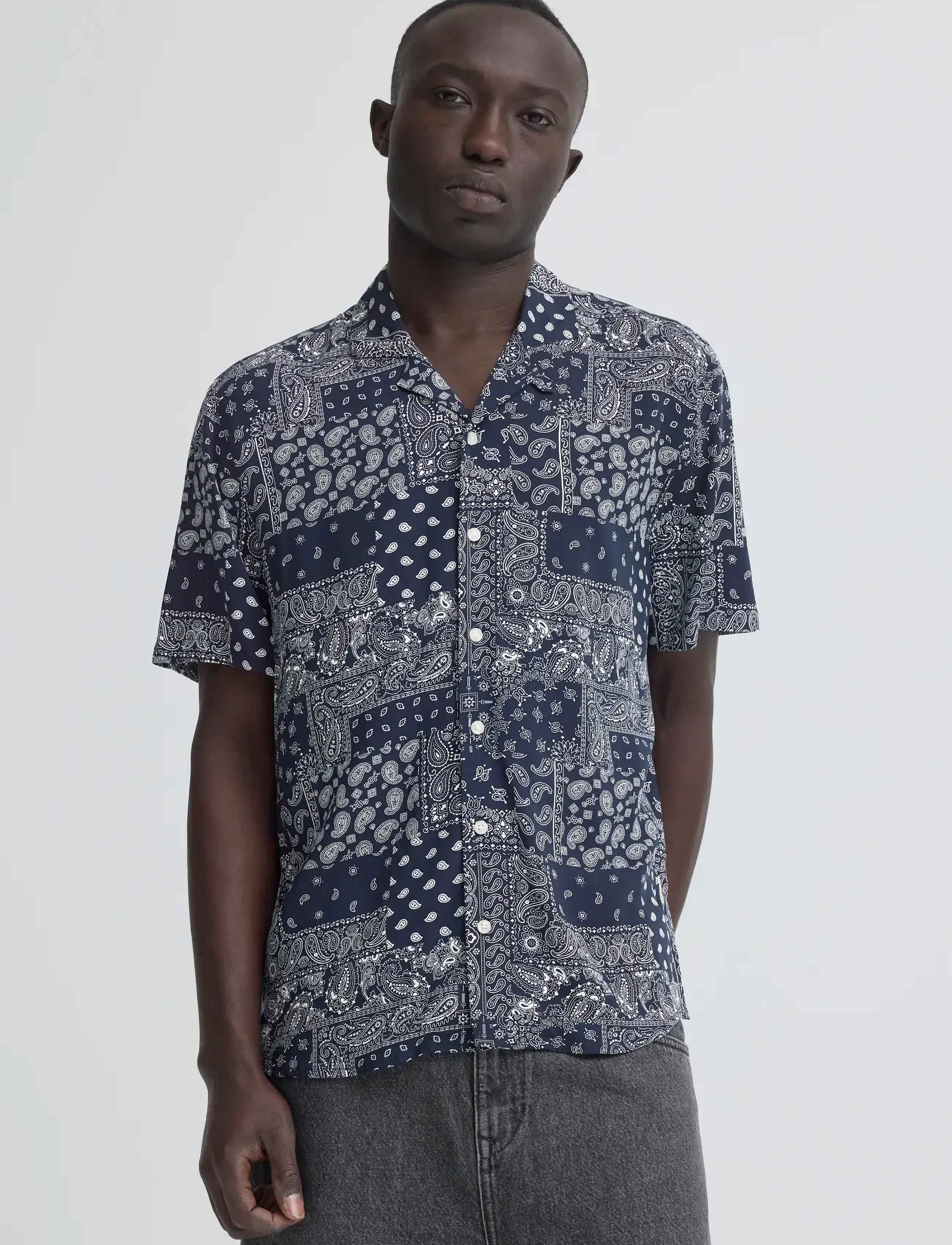 Blend - BHASLAK SHIRT PRINT - pattern shirts - salute - 5