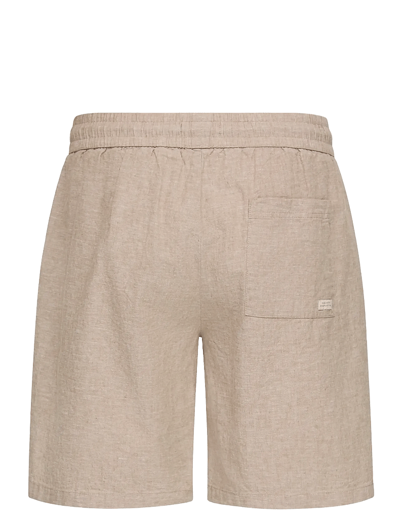 Blend - BHABAN LIN SHORTS PP NOOS - leinen-shorts - crockery - 2
