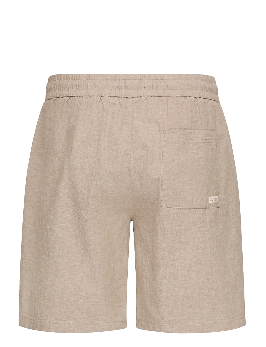 Blend - BHABAN LIN SHORTS PP NOOS - leinen-shorts - crockery - 2
