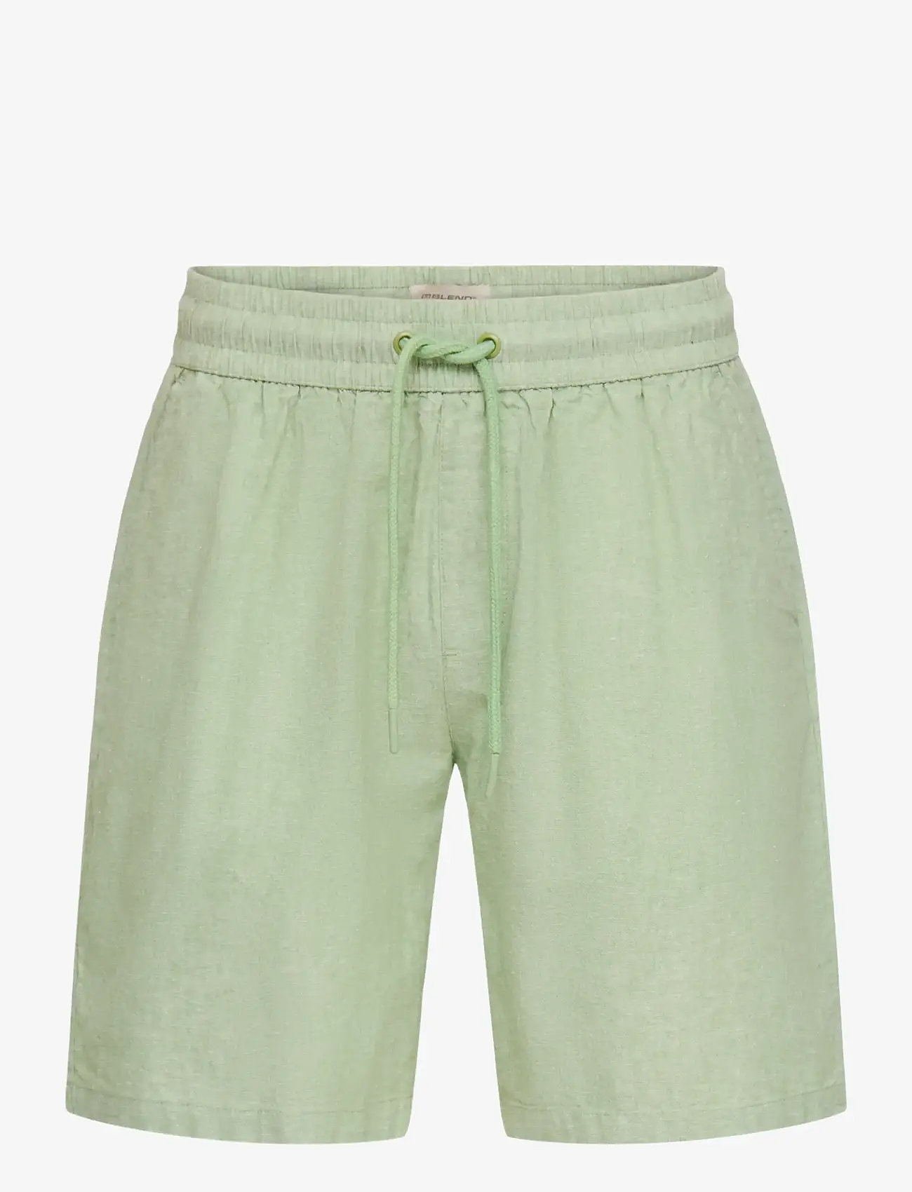 Blend - BHABAN LIN SHORTS PP NOOS - linased lühikesed püksid - fair green - 1
