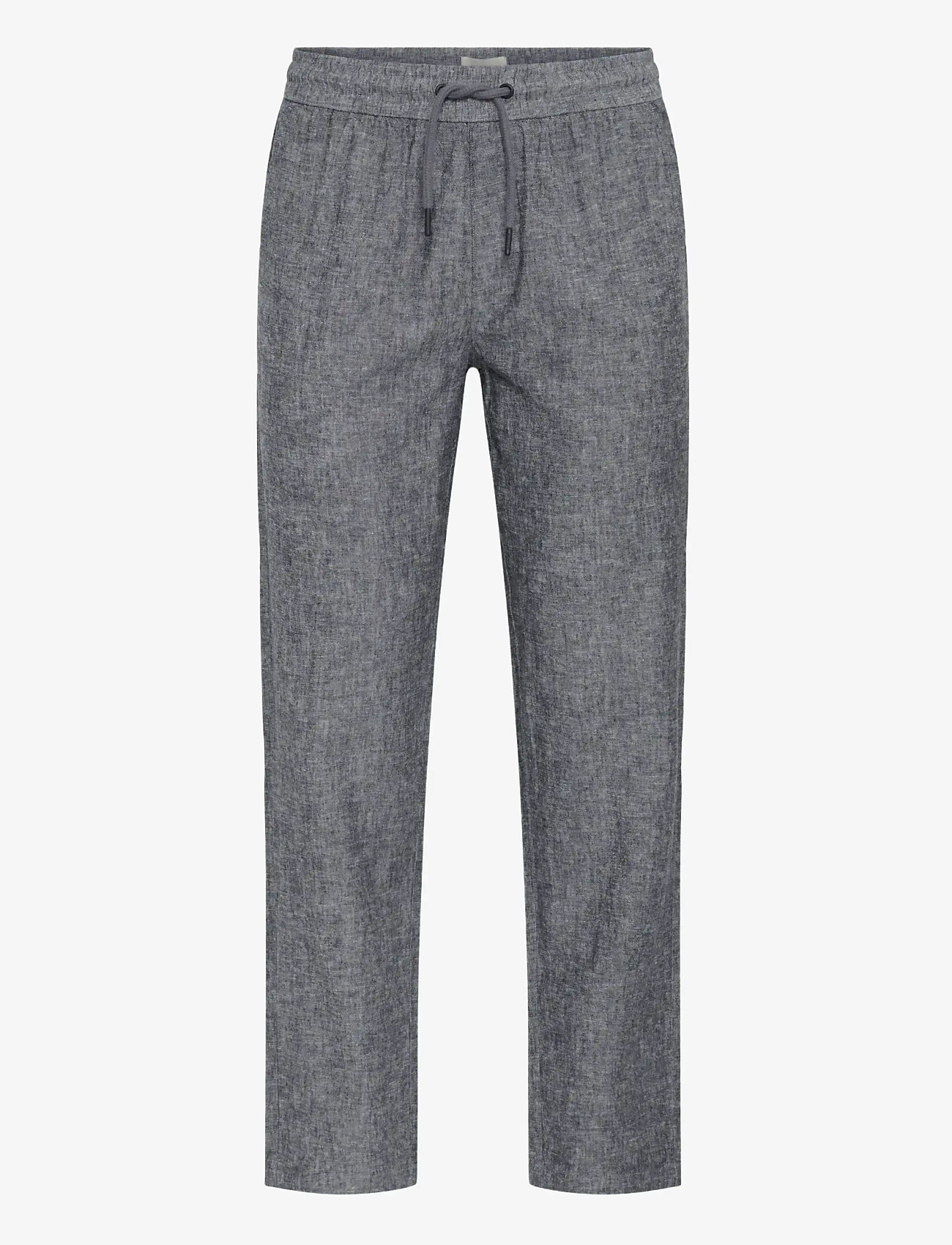 Blend - BHABAN LIN PANTS PP NOOS - hørbukser - black beauty - 1