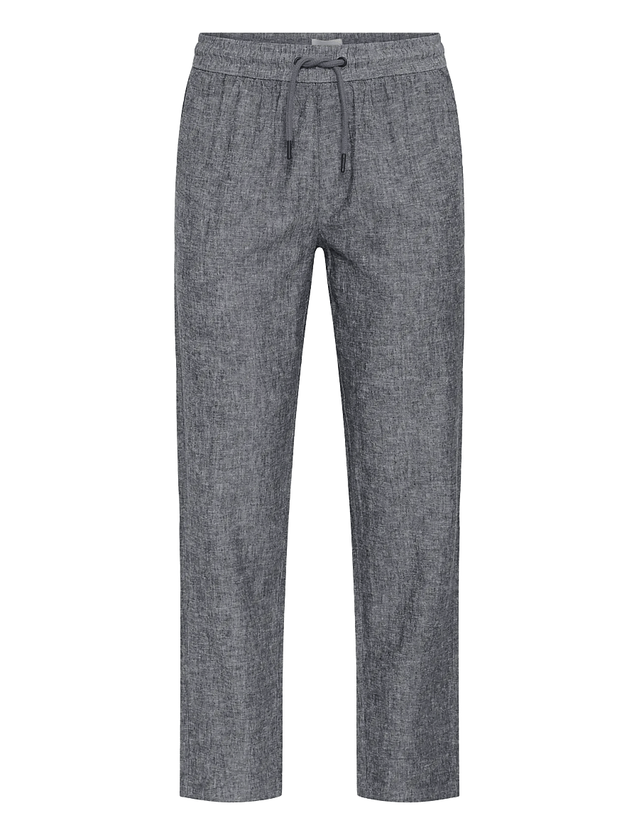 Blend - BHABAN LIN PANTS PP NOOS - linnebyxor - black beauty - 1