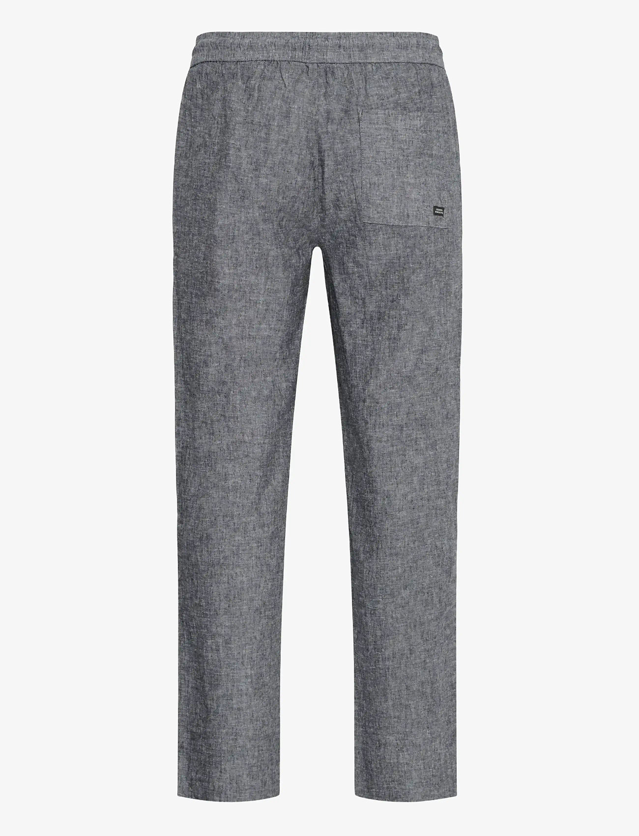 Blend - BHABAN LIN PANTS PP NOOS - hørbukser - black beauty - 2