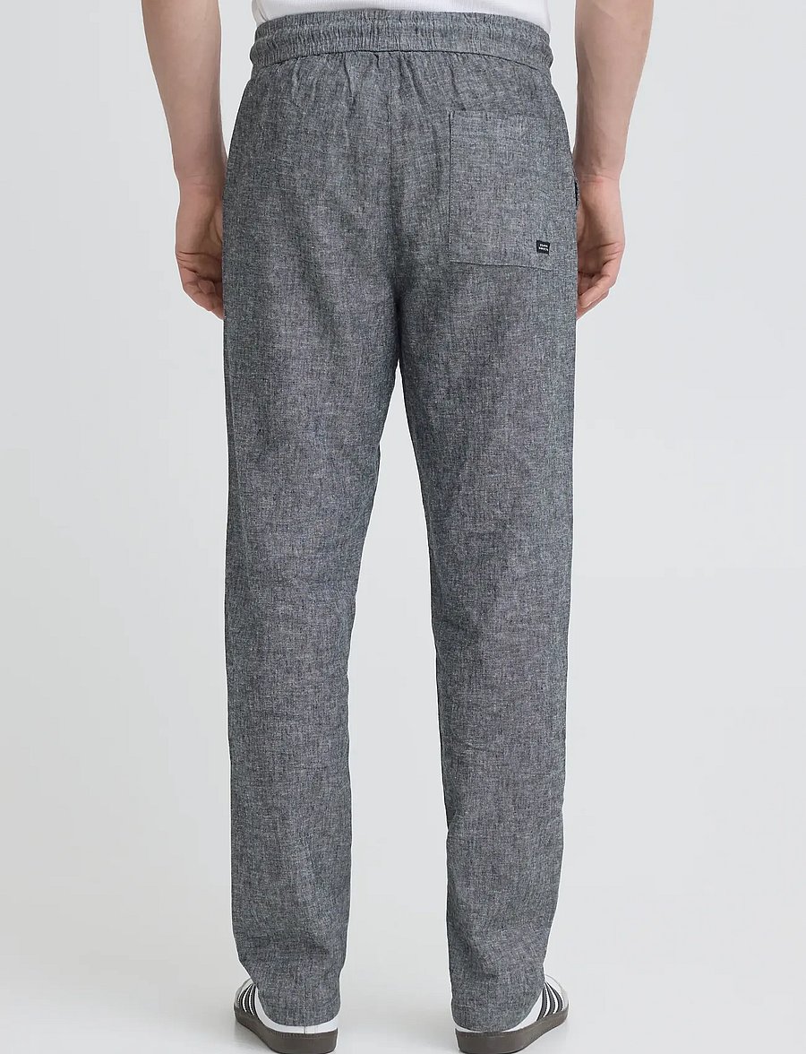 Blend - BHABAN LIN PANTS PP NOOS - linnebyxor - black beauty - 3