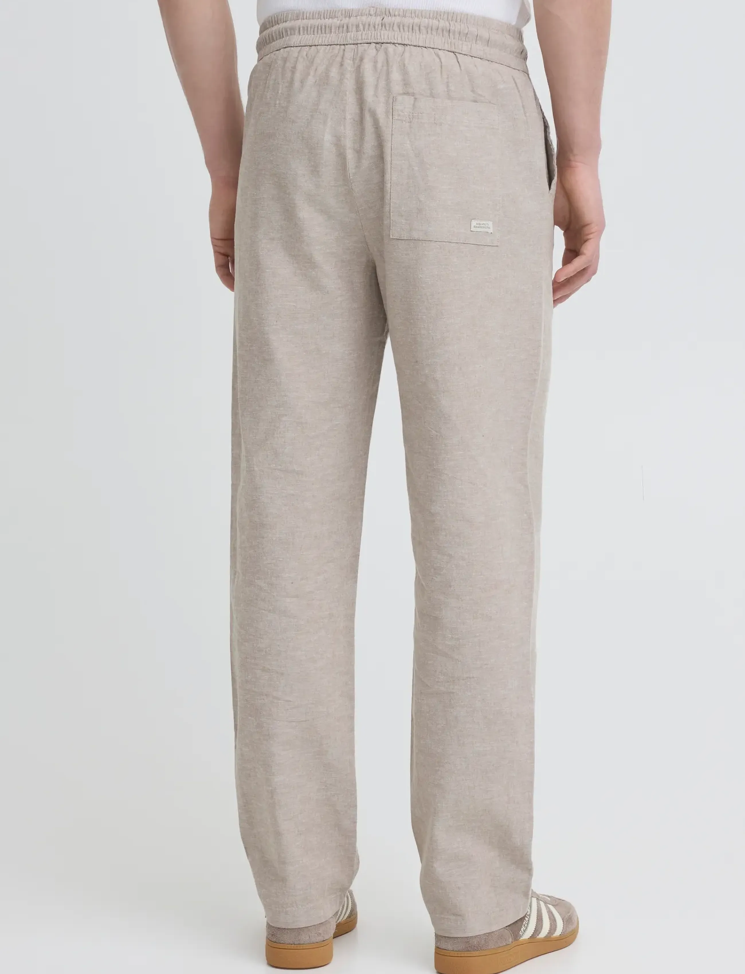 Blend - BHABAN LIN PANTS PP NOOS - lininės kelnės - crockery - 3
