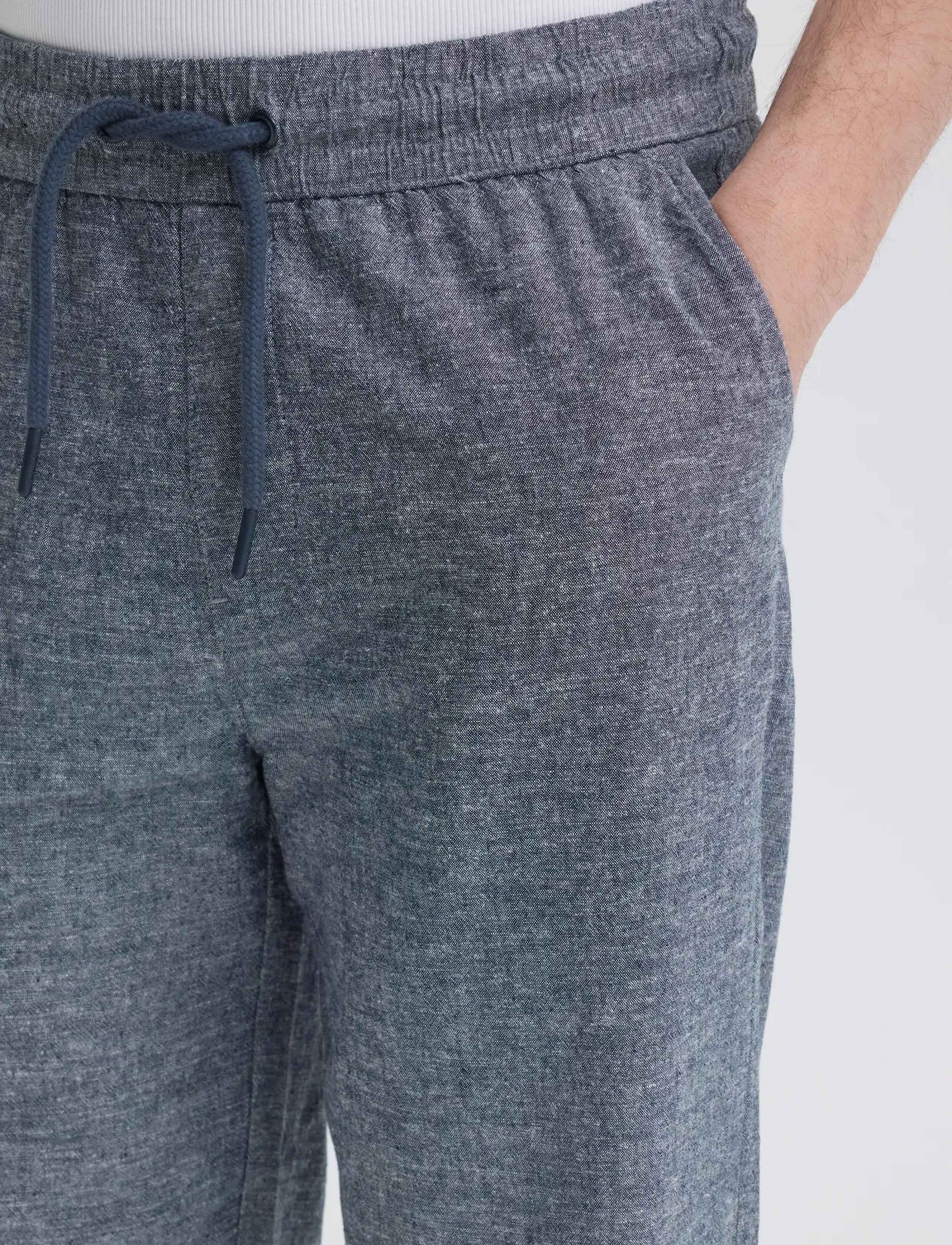 Blend - BHABAN LIN PANTS PP NOOS - linnebyxor - salute - 4