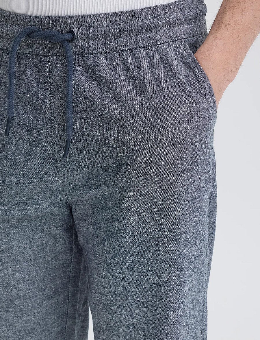 Blend - BHABAN LIN PANTS PP NOOS - leinenhosen - salute - 4