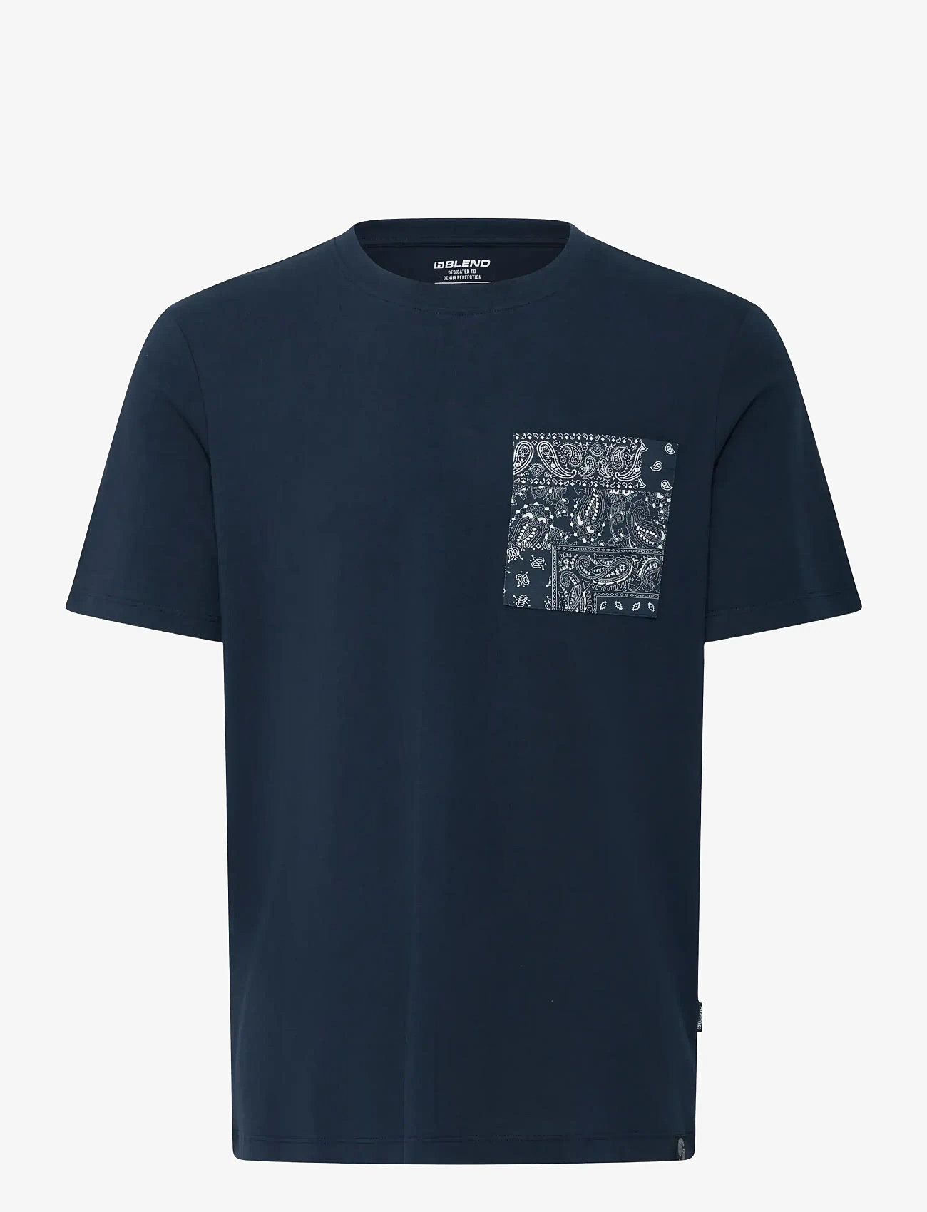 Blend - BHKALEB PRINTED POCKET S/S TEE - die niedrigsten preise - salute - 1