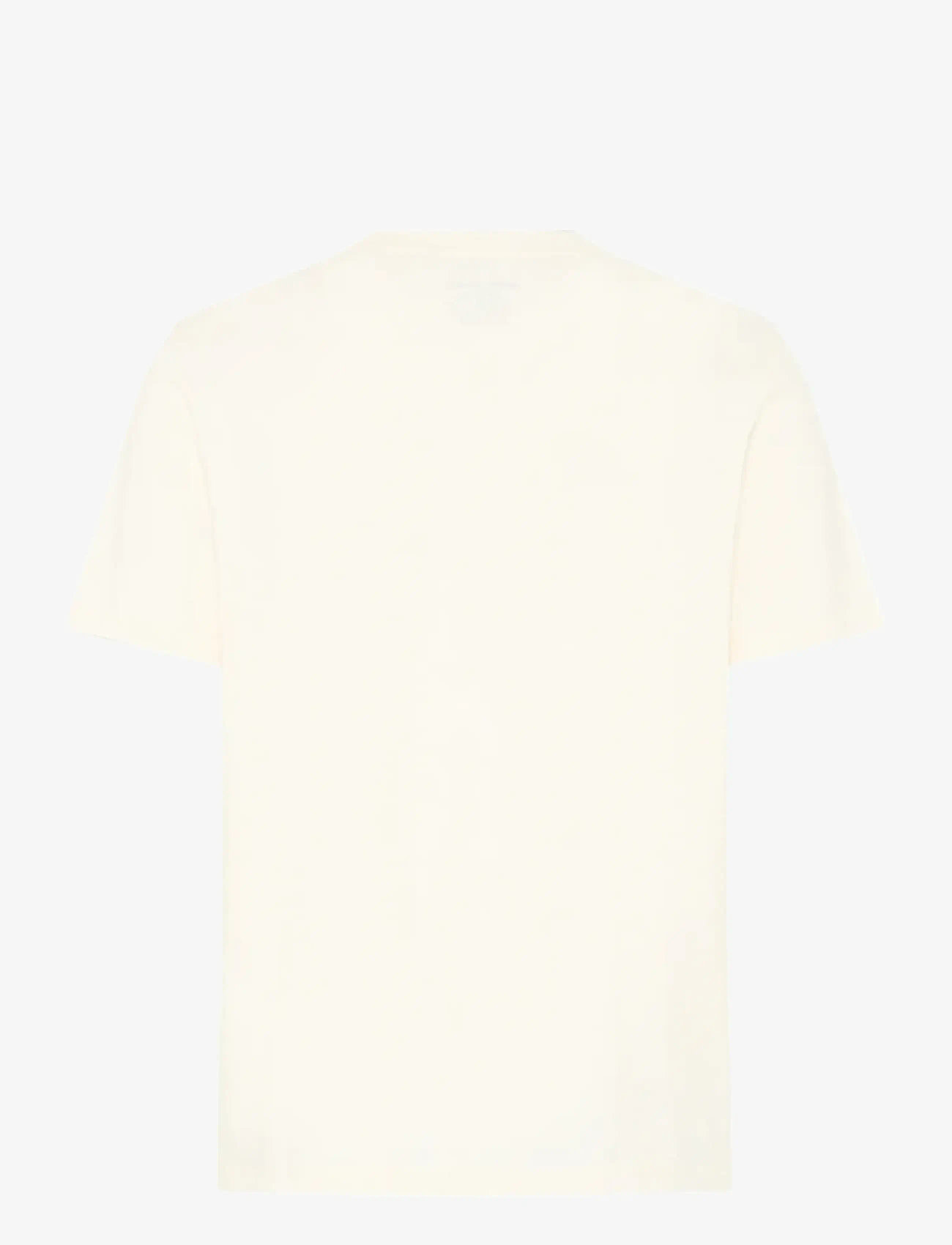 Blend - BHKALEB PRINTED POCKET S/S TEE - kortærmede t-shirts - vanilla ice - 2