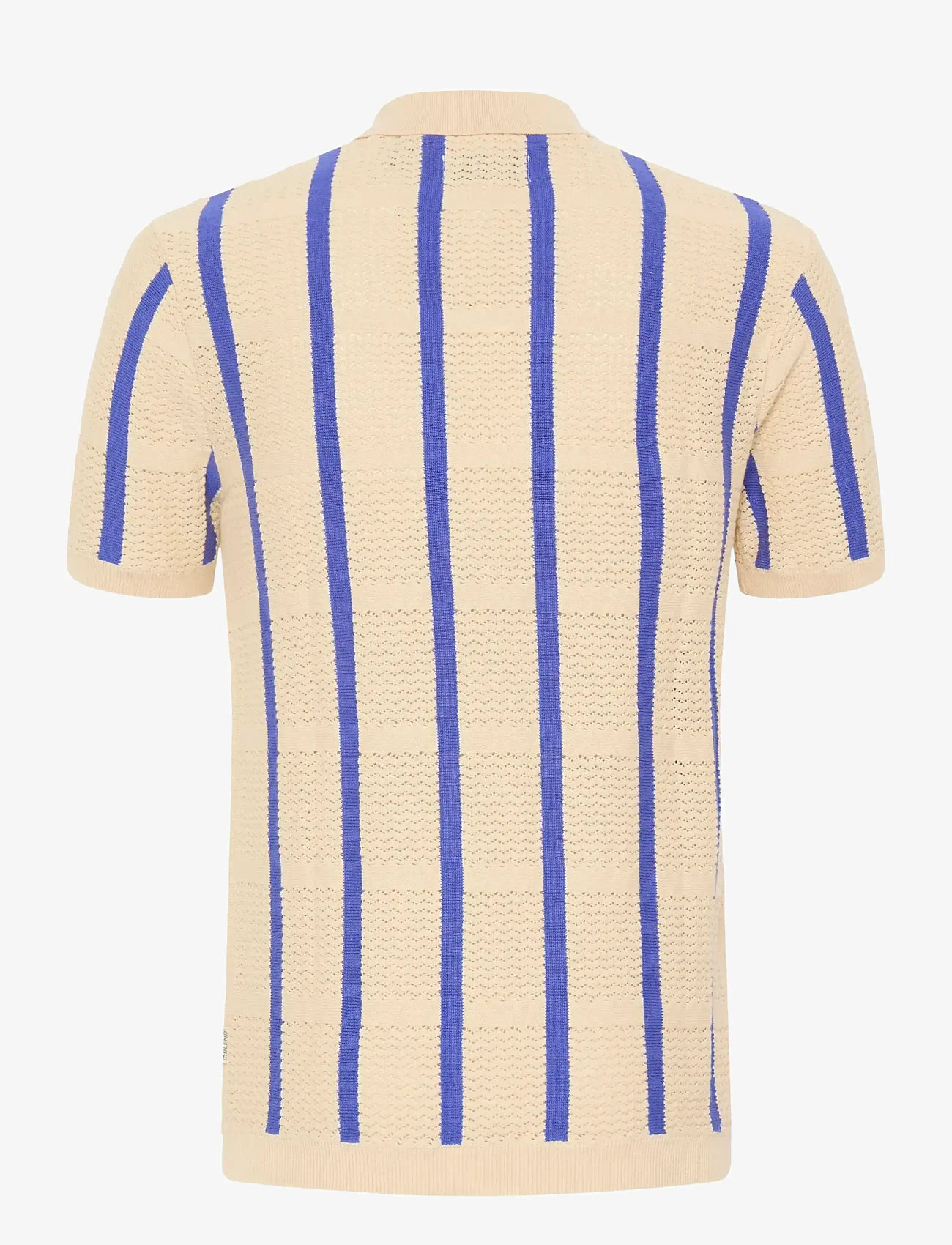 Blend - BHDARIN KNIT POLO - kootud polosärgid - bleachedsand - 2