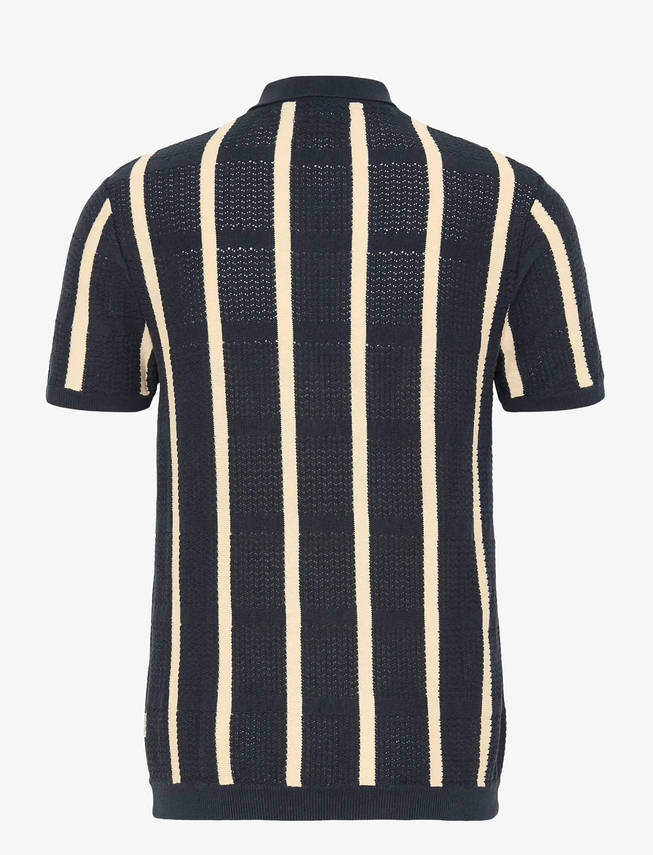 Blend - BHDARIN KNIT POLO - kootud polosärgid - salute - 2