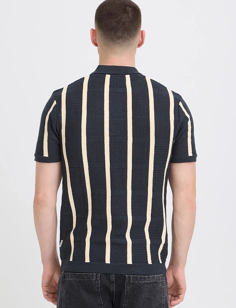 Blend - BHDARIN KNIT POLO - kootud polosärgid - salute - 3