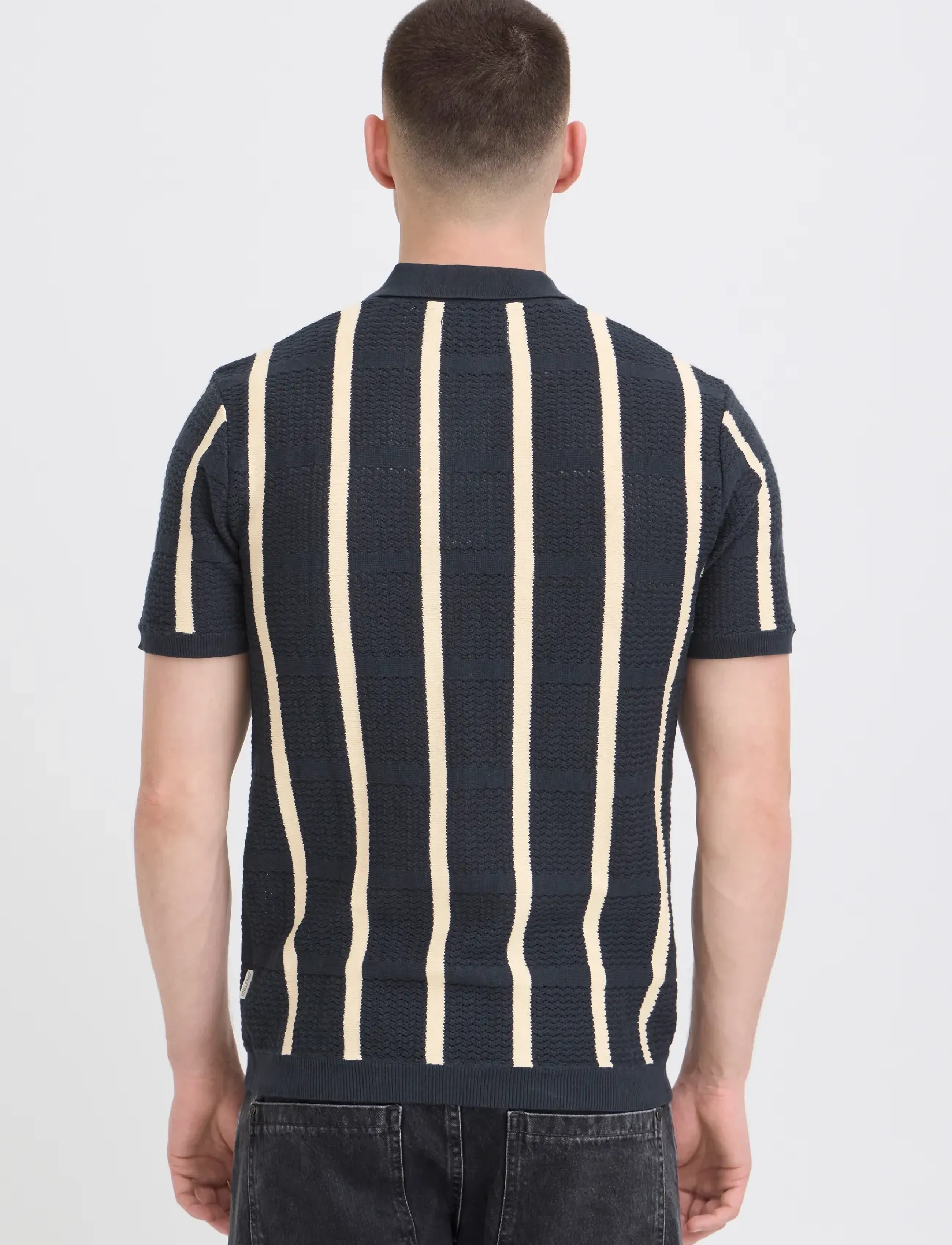 Blend - BHDARIN KNIT POLO - strik - salute - 3
