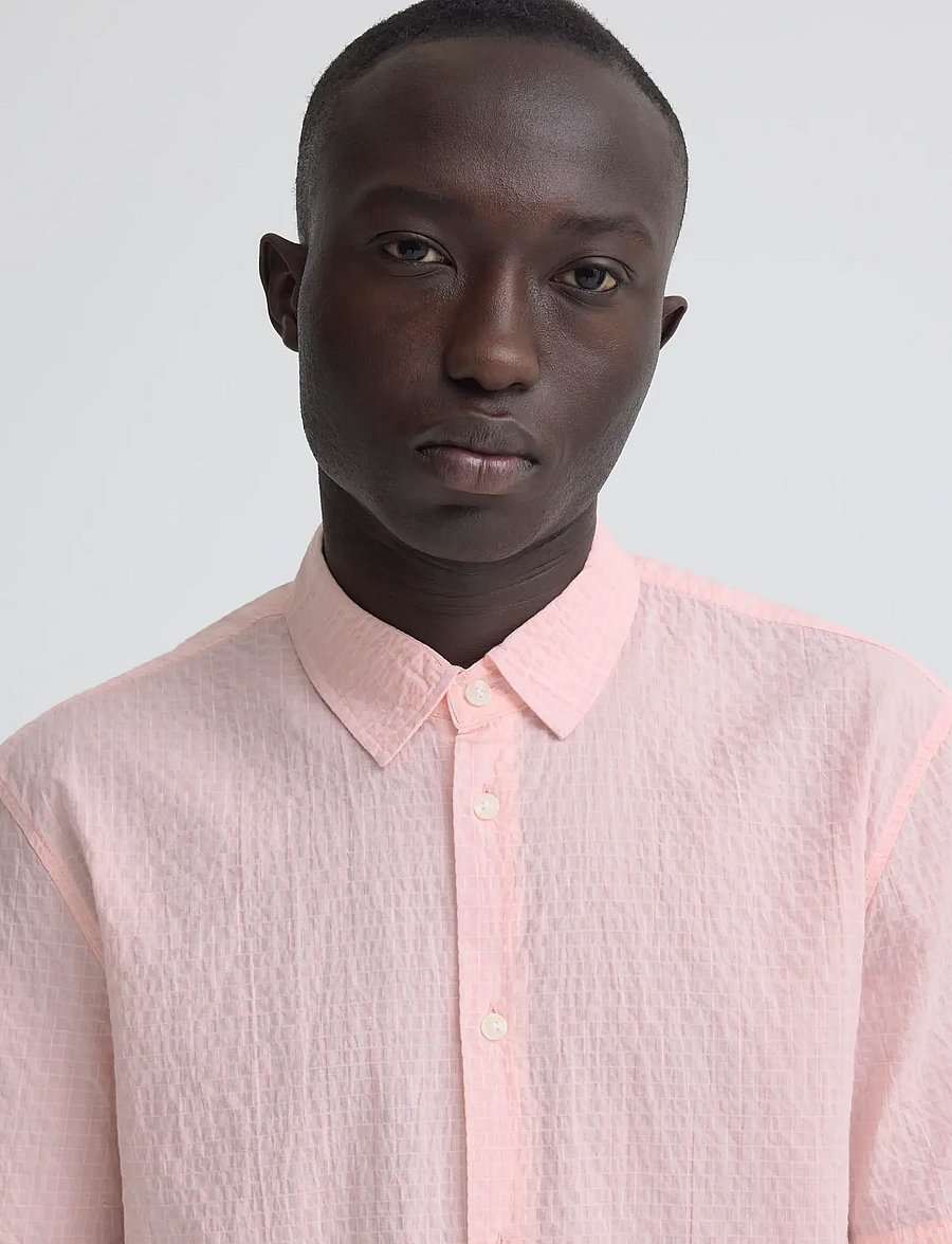 Blend - BHBARNY SHIRT - mønstrede skjorter - peachskin - 4
