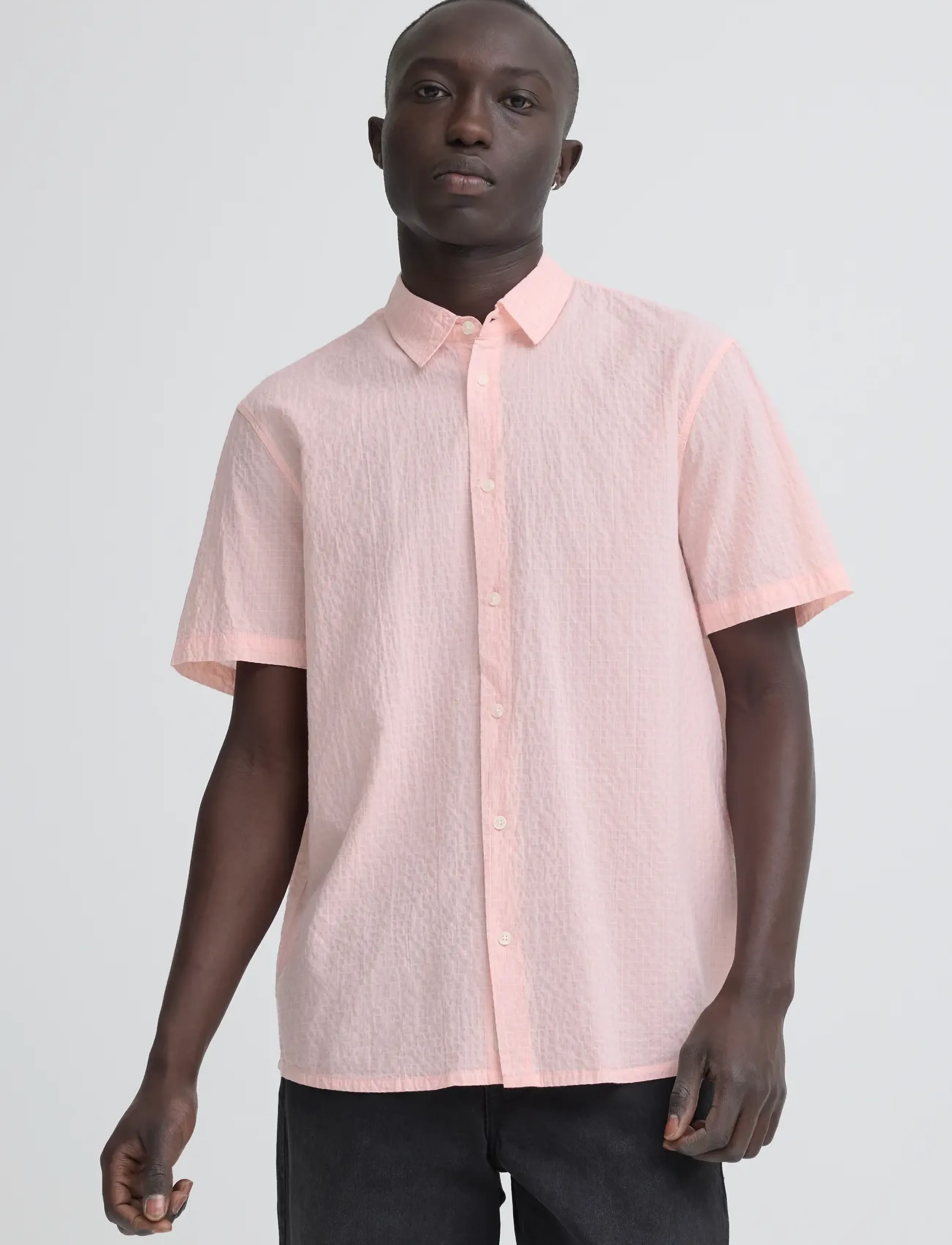 Blend - BHBARNY SHIRT - laveste priser - peachskin - 5