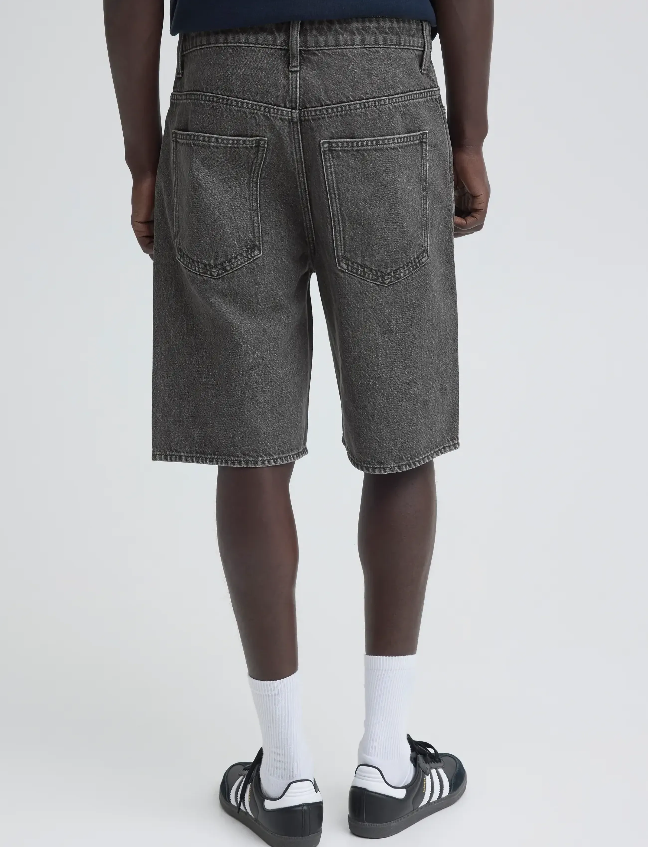 Blend - BHBREEZE LOOSE DENIMSHORTS - lühikesed vabaajapüksid - denim grey - 3