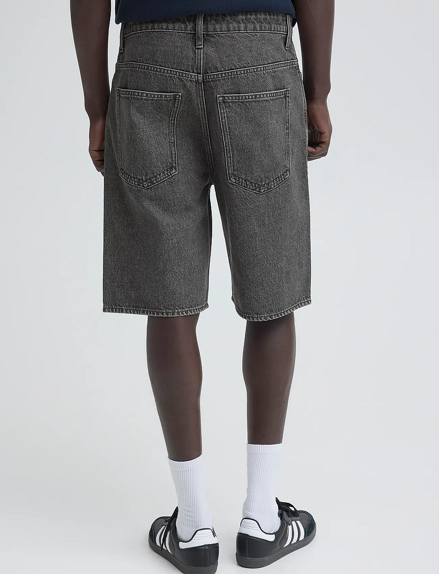 Blend - BHBREEZE LOOSE DENIMSHORTS - lühikesed vabaajapüksid - denim grey - 3