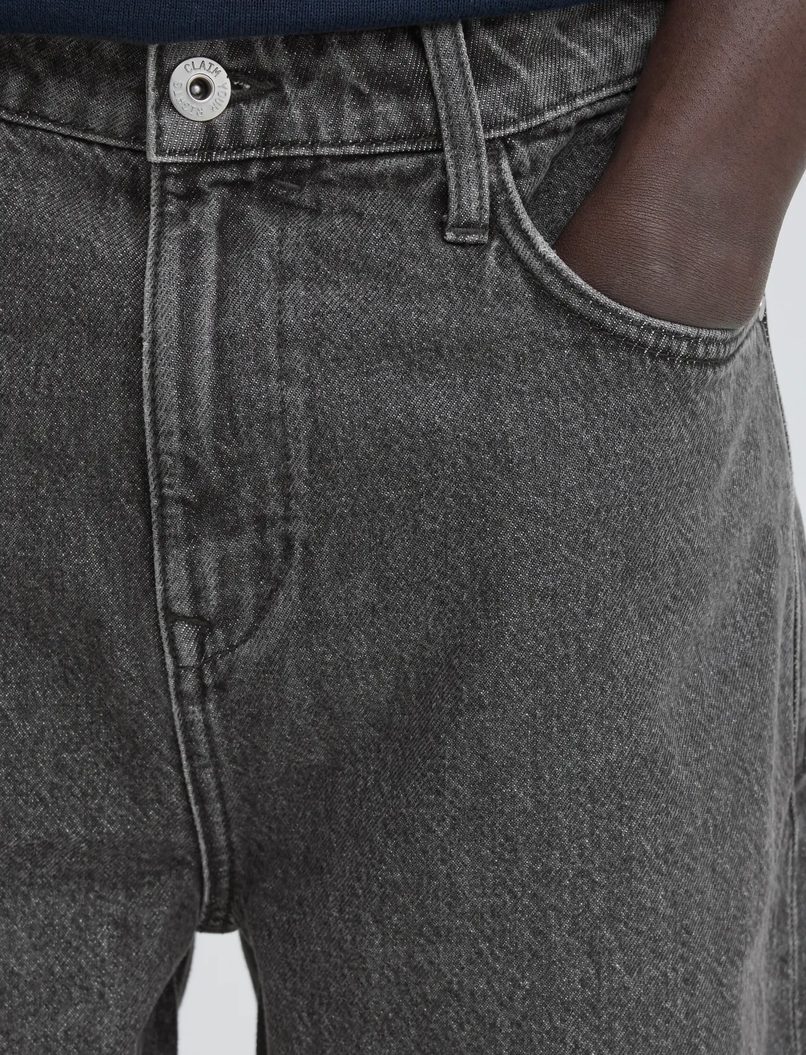Blend - BHBREEZE LOOSE DENIMSHORTS - lühikesed vabaajapüksid - denim grey - 4