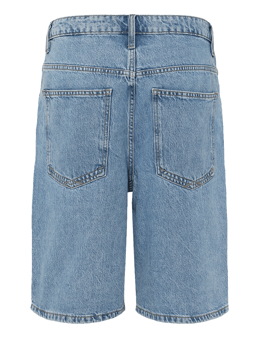Blend - BHBREEZE LOOSE DENIMSHORTS - denim light blue - 2