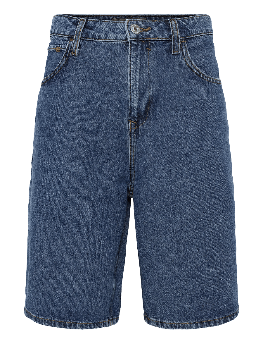 Blend - BHBREEZE LOOSE DENIMSHORTS - lühikesed vabaajapüksid - denim middle blue - 1