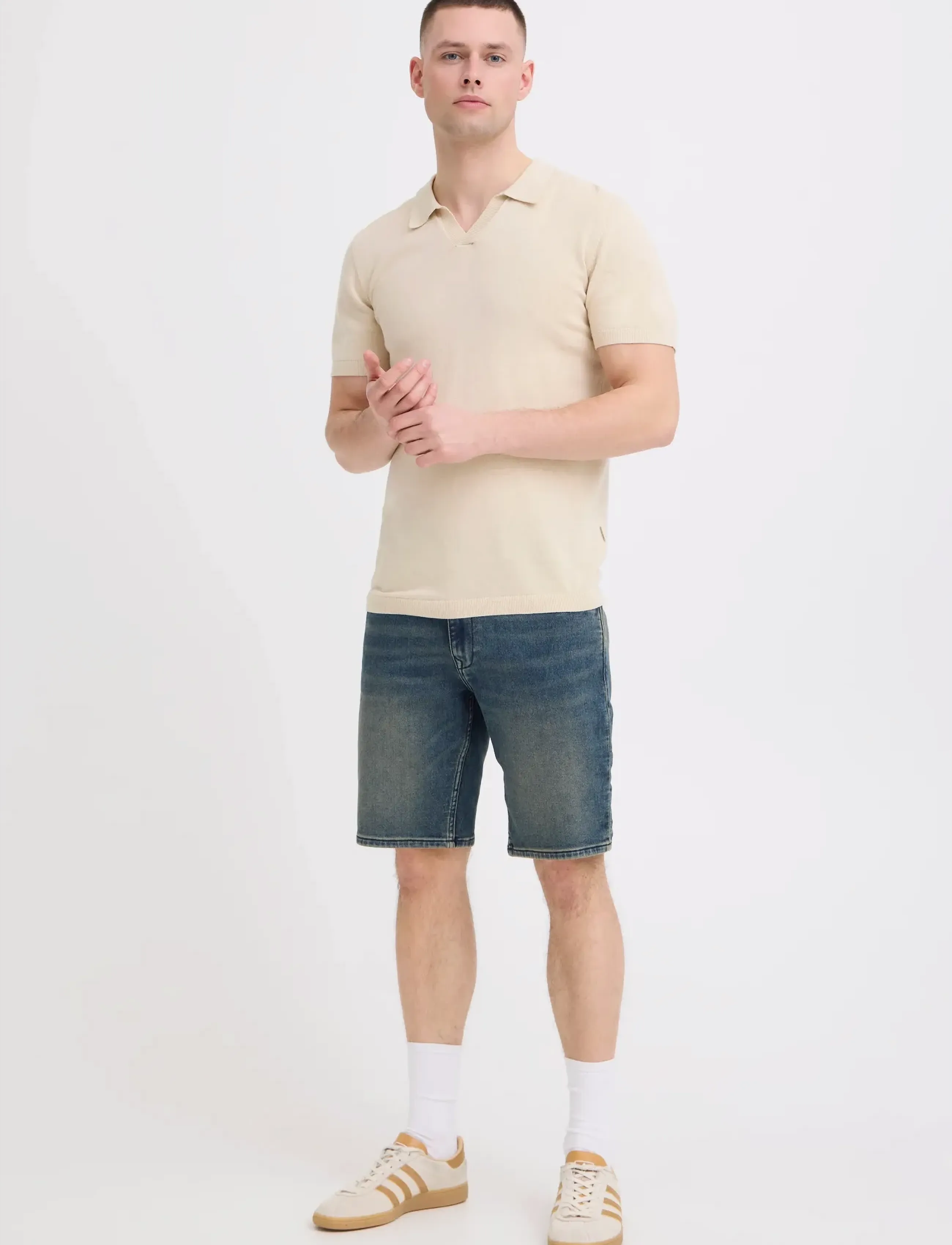 Blend Bhtwister Shorts, XXL, Blue, Shorts > Denim Shorts, Herre