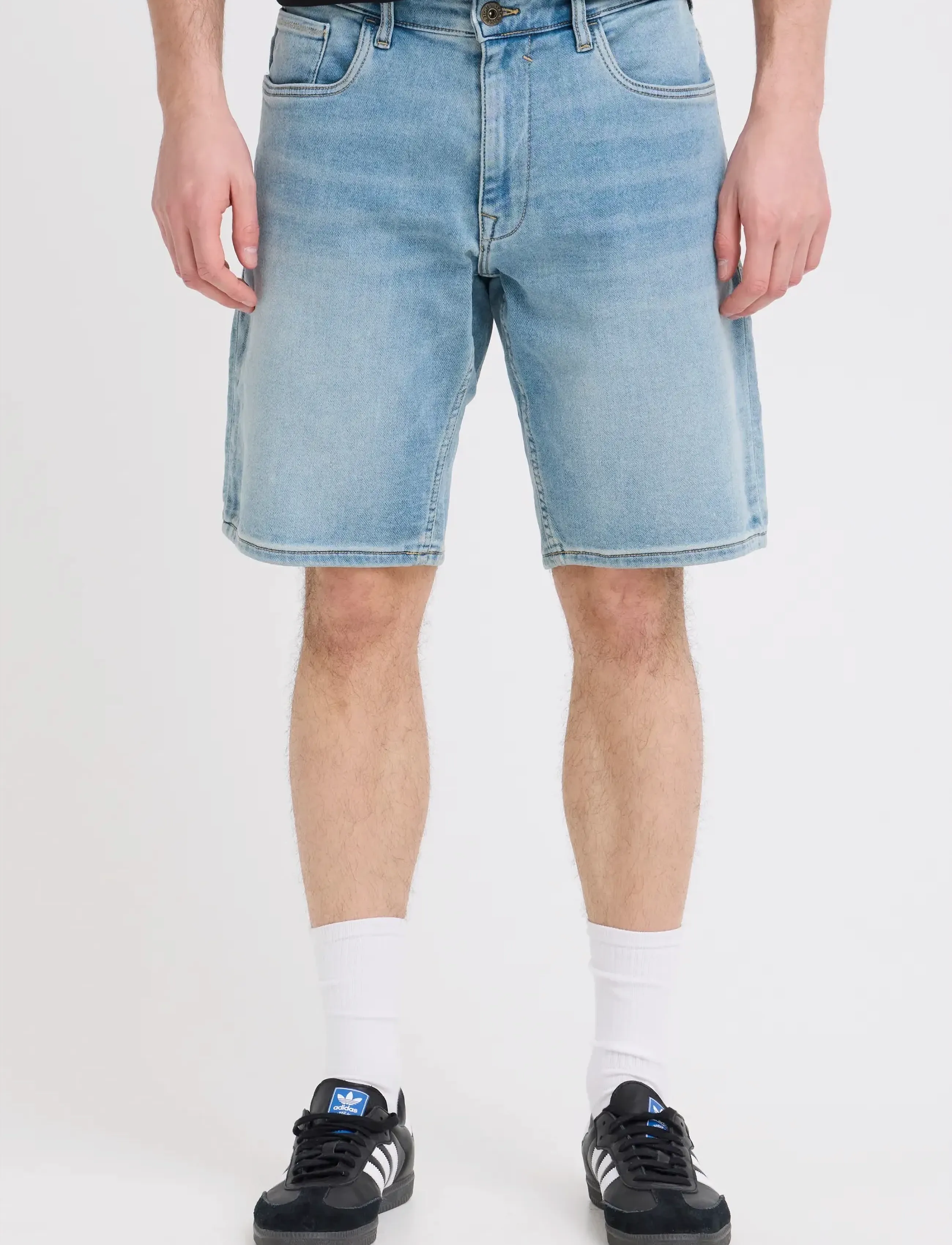 Blend - BHTWISTER SHORTS - jorts - denim light blue - 5