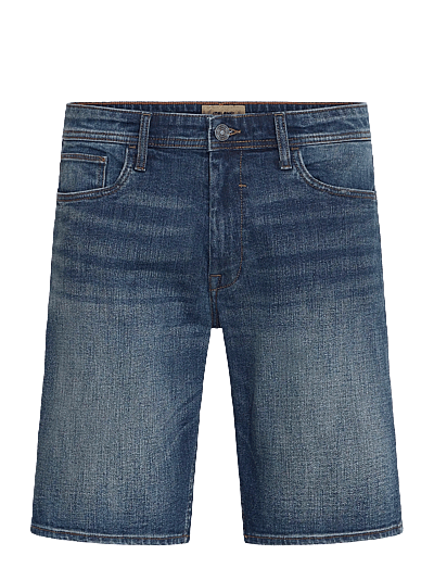 Blend BHTWISTER SLIM/REG DENIMSHORTS - Vabaaja lühikesed püksid - DENIM DARK BLUE / blue