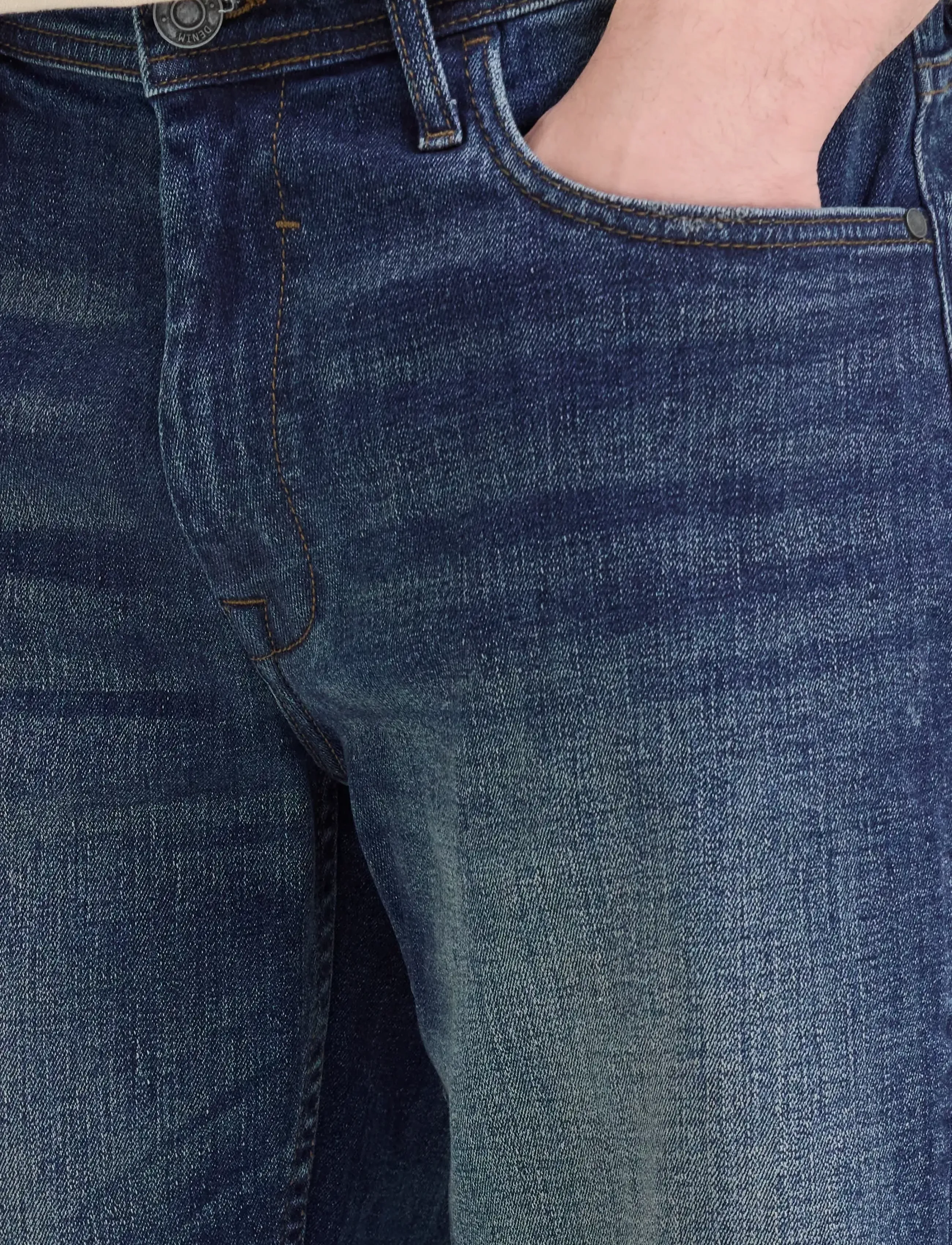 Blend - BHTWISTER SLIM/REG DENIMSHORTS - casual shorts - denim dark blue - 4