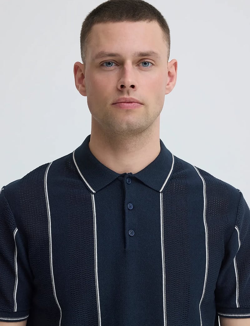 Blend - BHAVEN POLO - gestrickte polohemden - salute - 4