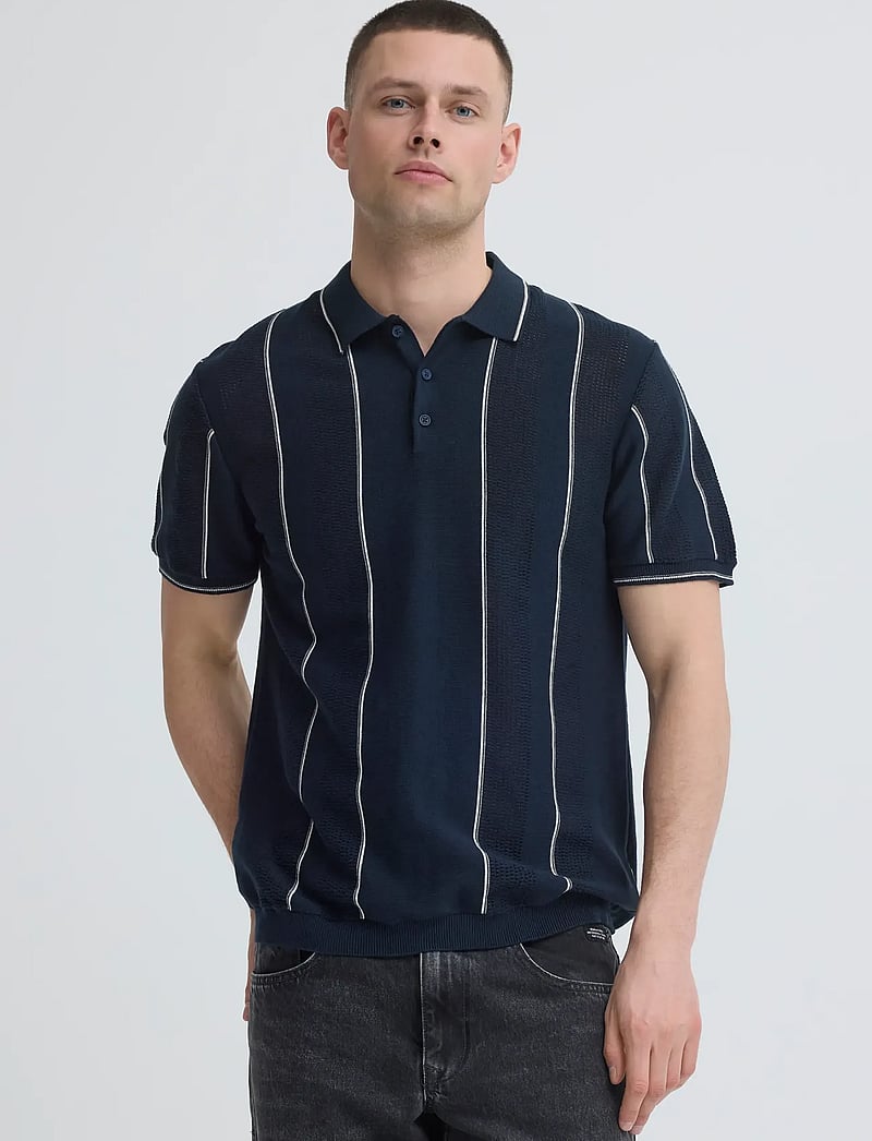 Blend - BHAVEN POLO - gestrickte polohemden - salute - 5