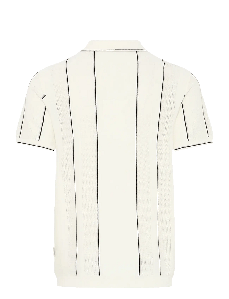 Blend - BHAVEN POLO - gestrickte polohemden - vanilla ice - 2